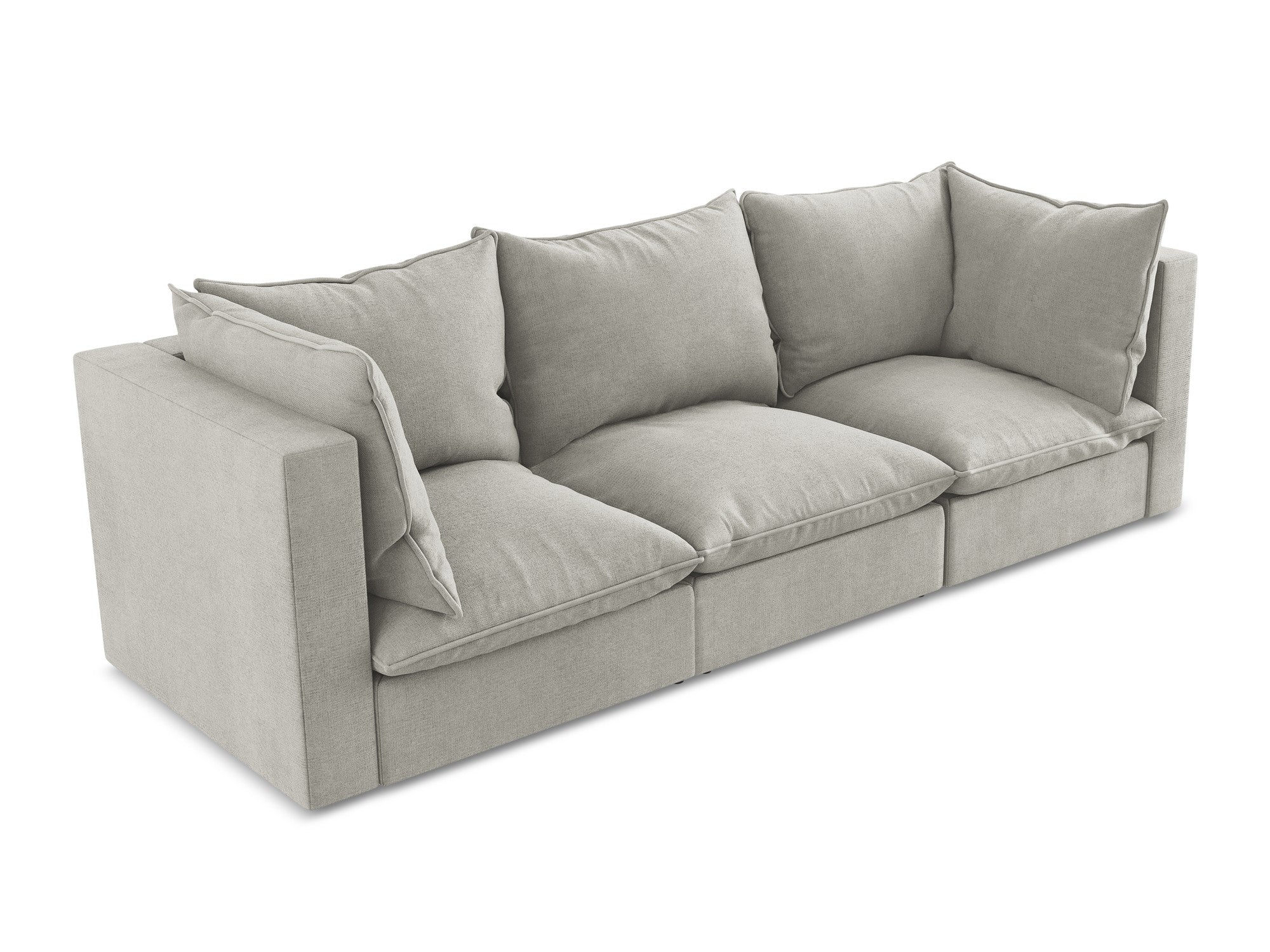 3-Seater Sofa MANAO Light Gray