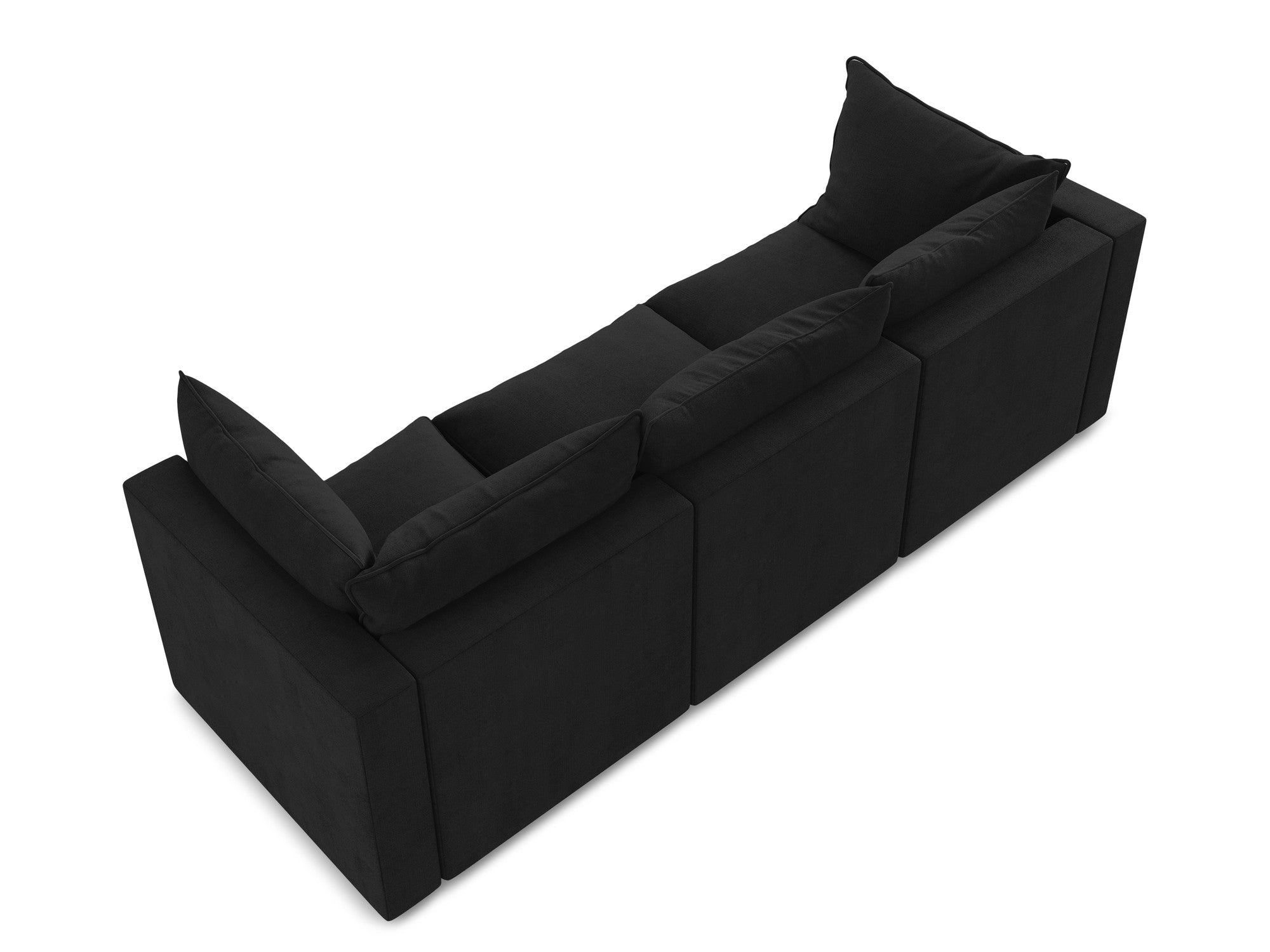 Sofa 3-osobowa MANAO czarny
