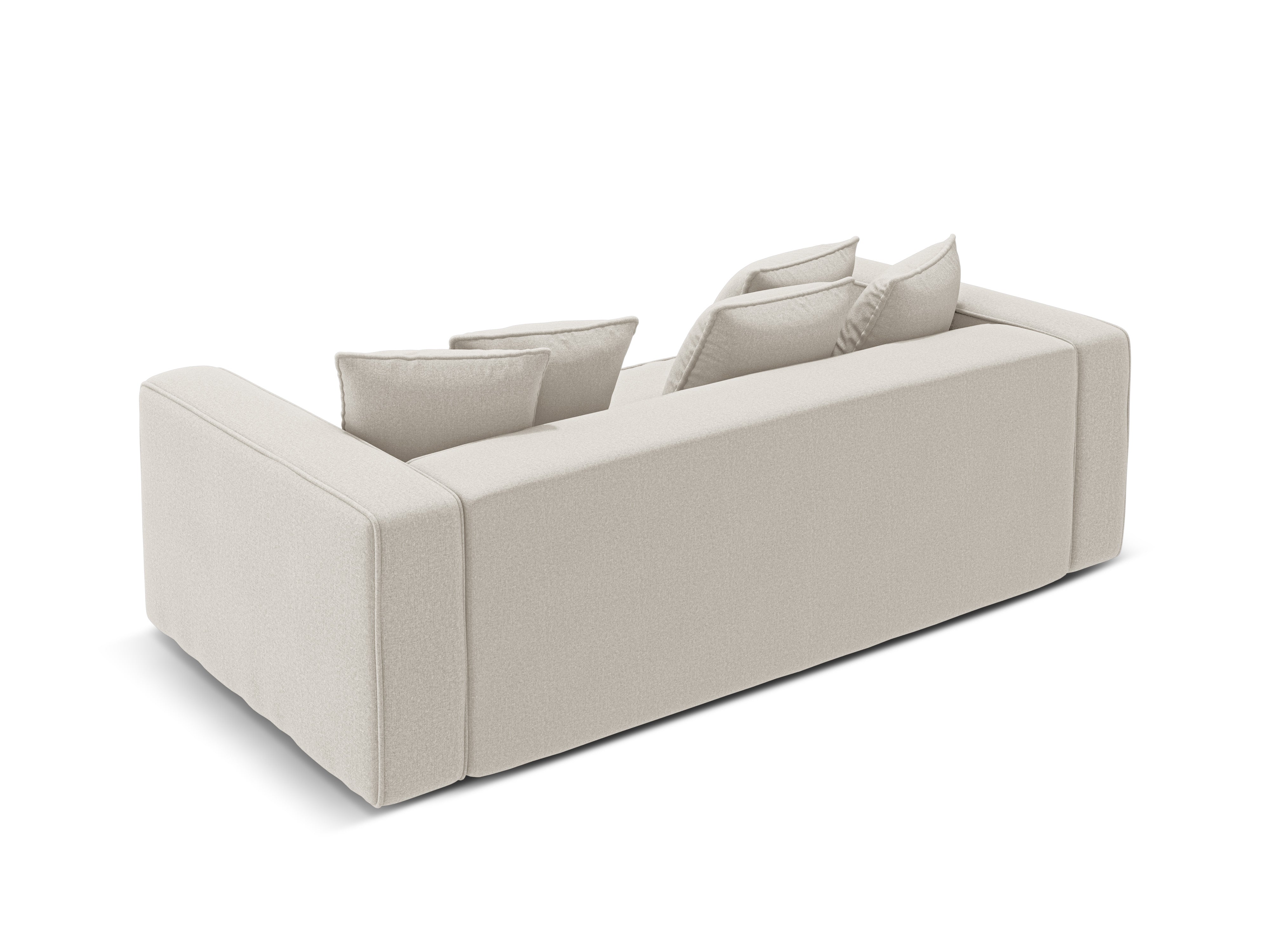 Sofa mit Schlaffunktion RIBES beige Chenille