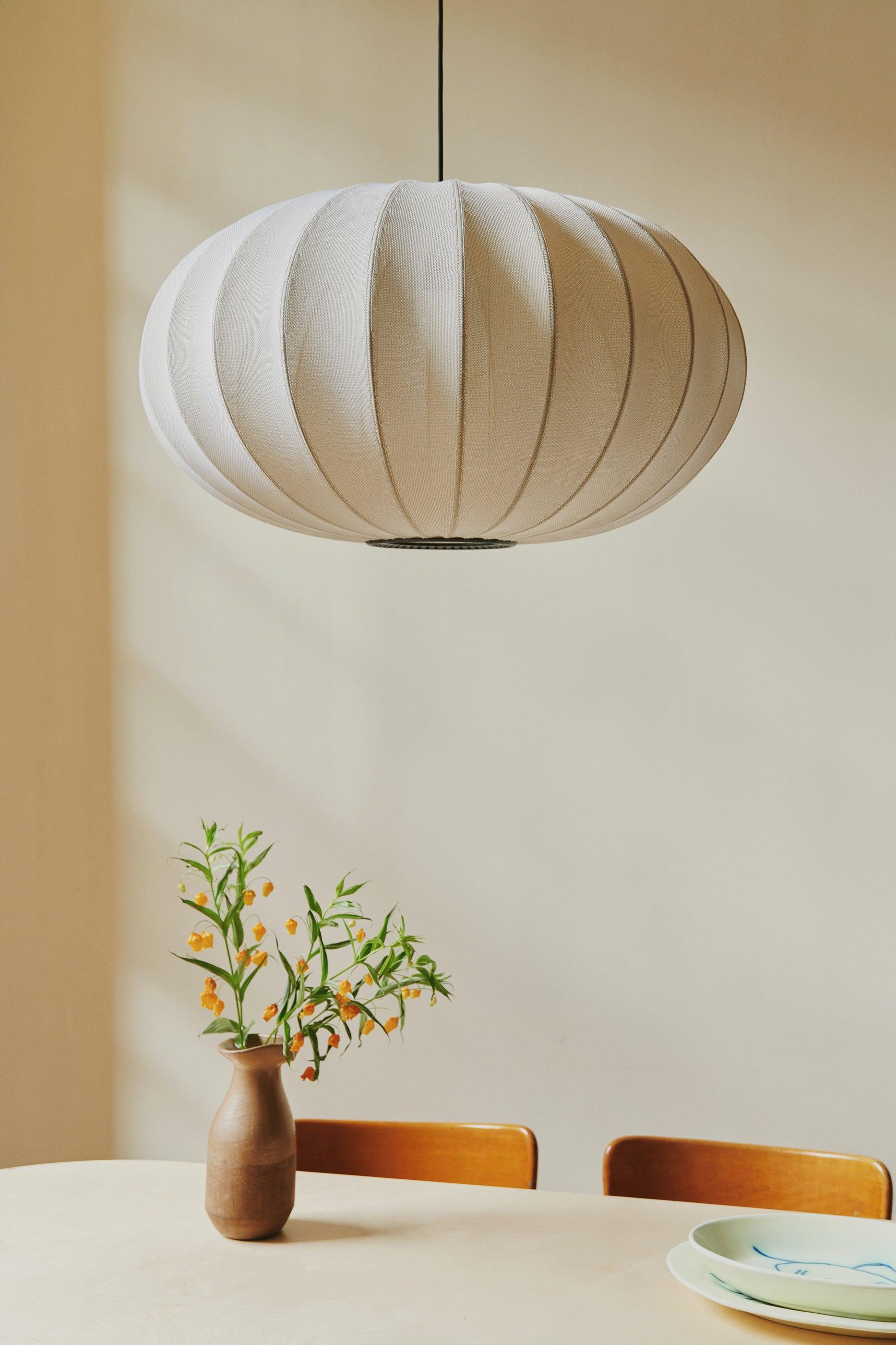 Lampa wisząca KNIT-WIT OVAL perłowy