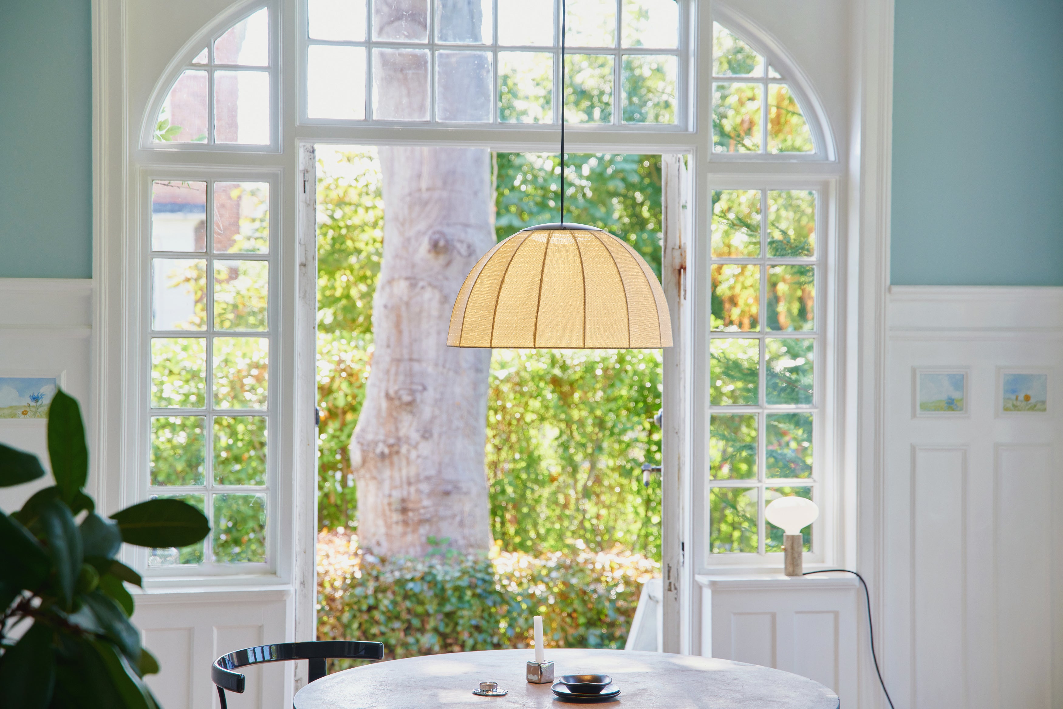 Lampa wisząca MOLLIS złamany biały