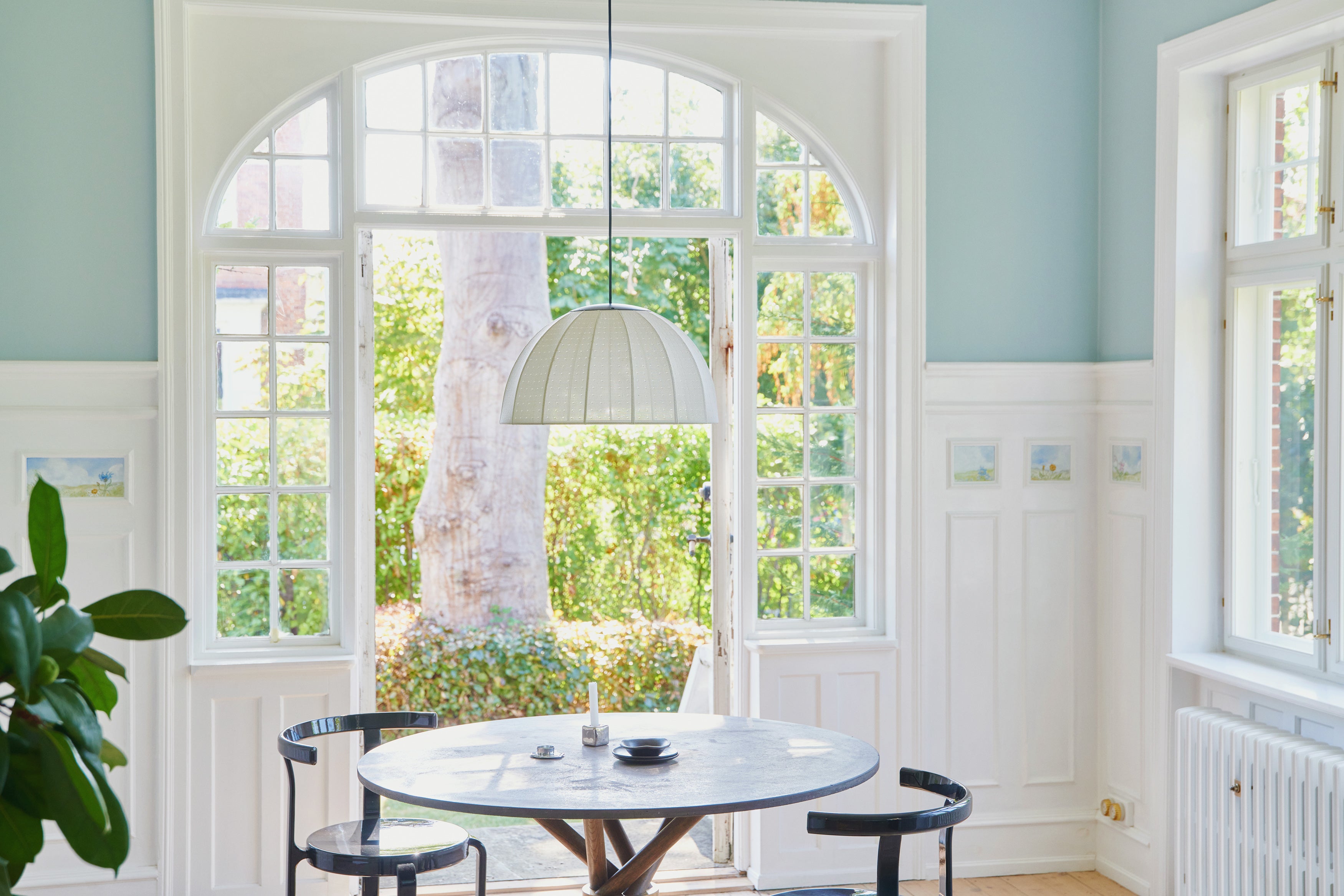 Lampa wisząca MOLLIS złamany biały