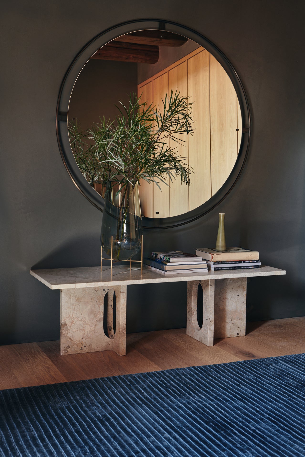 Round Mirror NIMBUS Polished Brass