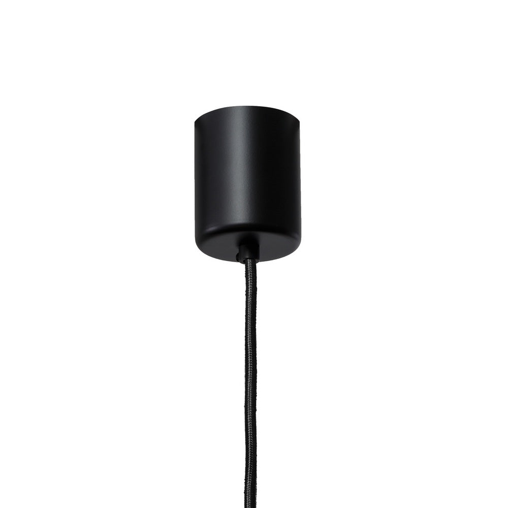 Lampa wisząca MERIDA szampański z czarnym wykończeniem