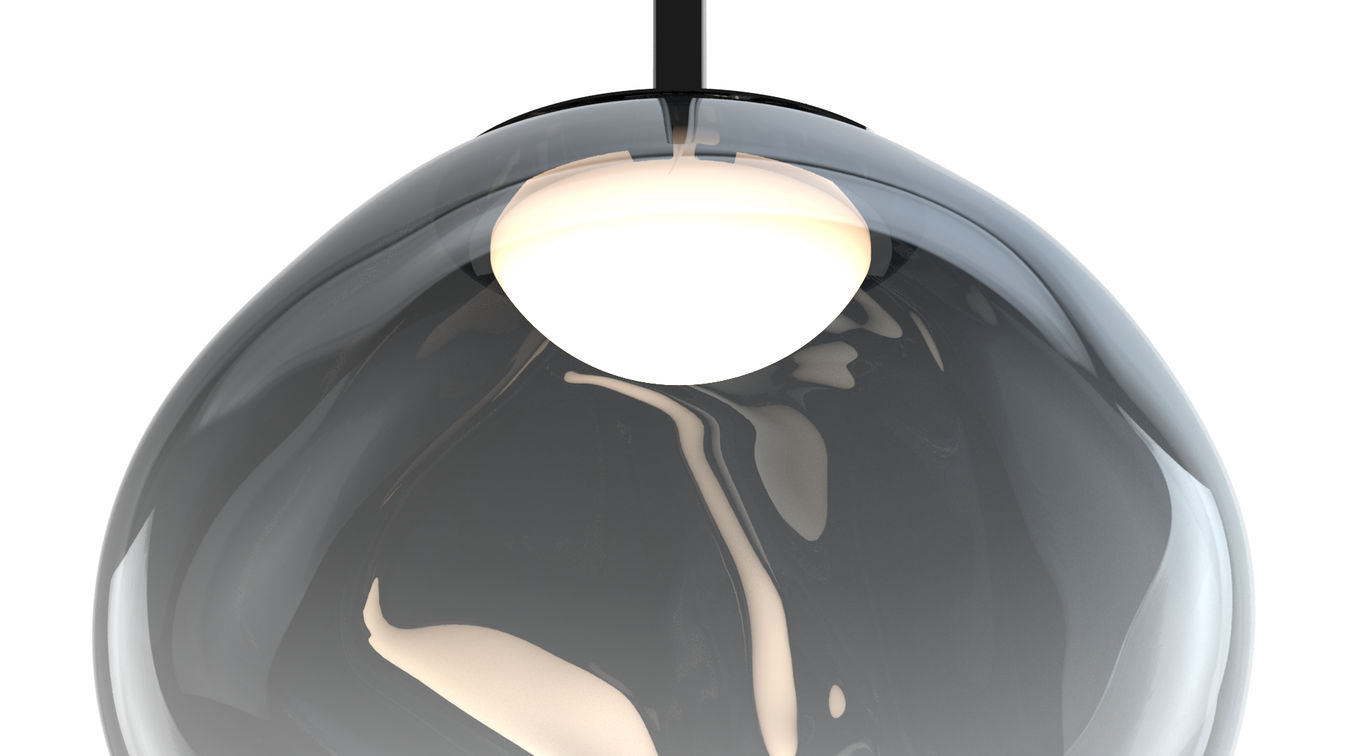 Lampa wisząca MELT nikiel