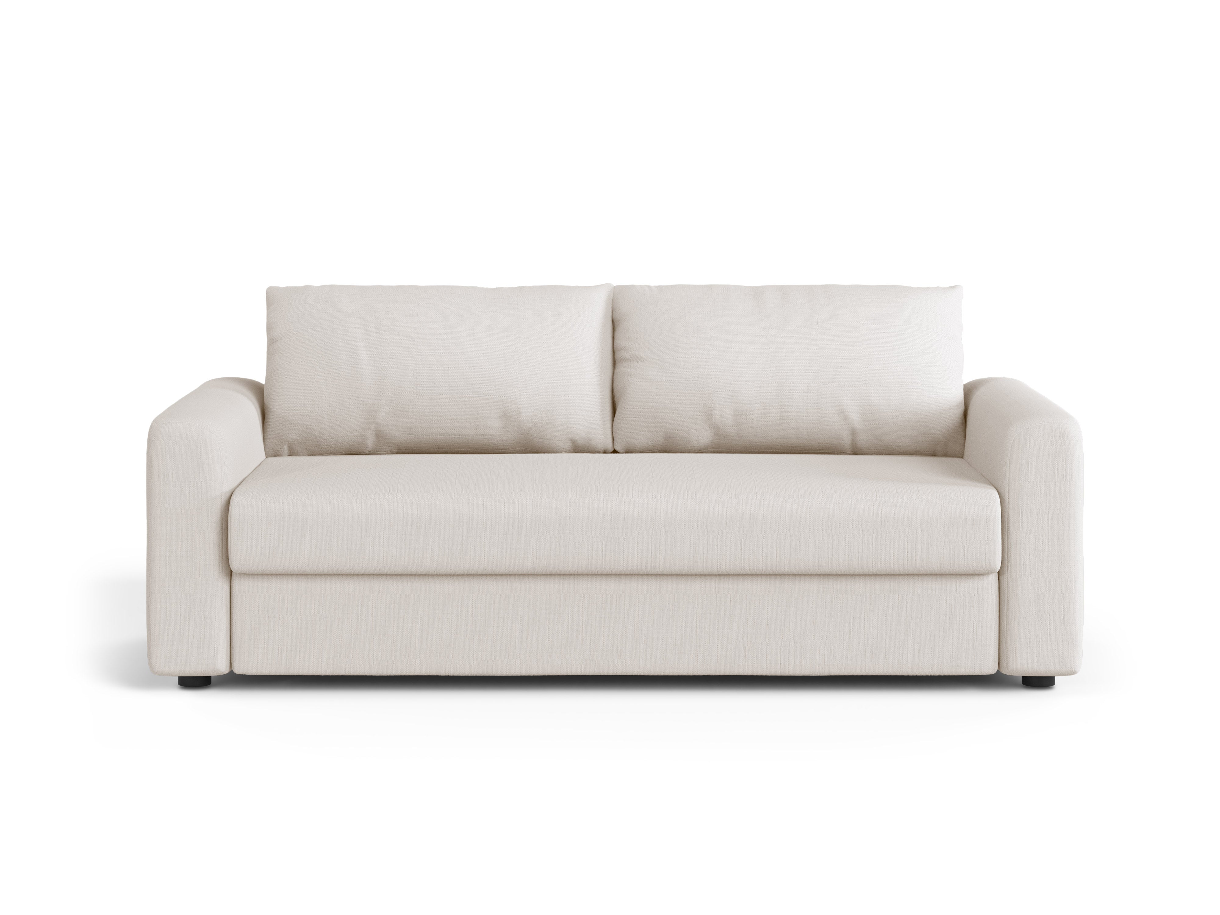 3-Seater Sofa with Sleeping Function DAVID White