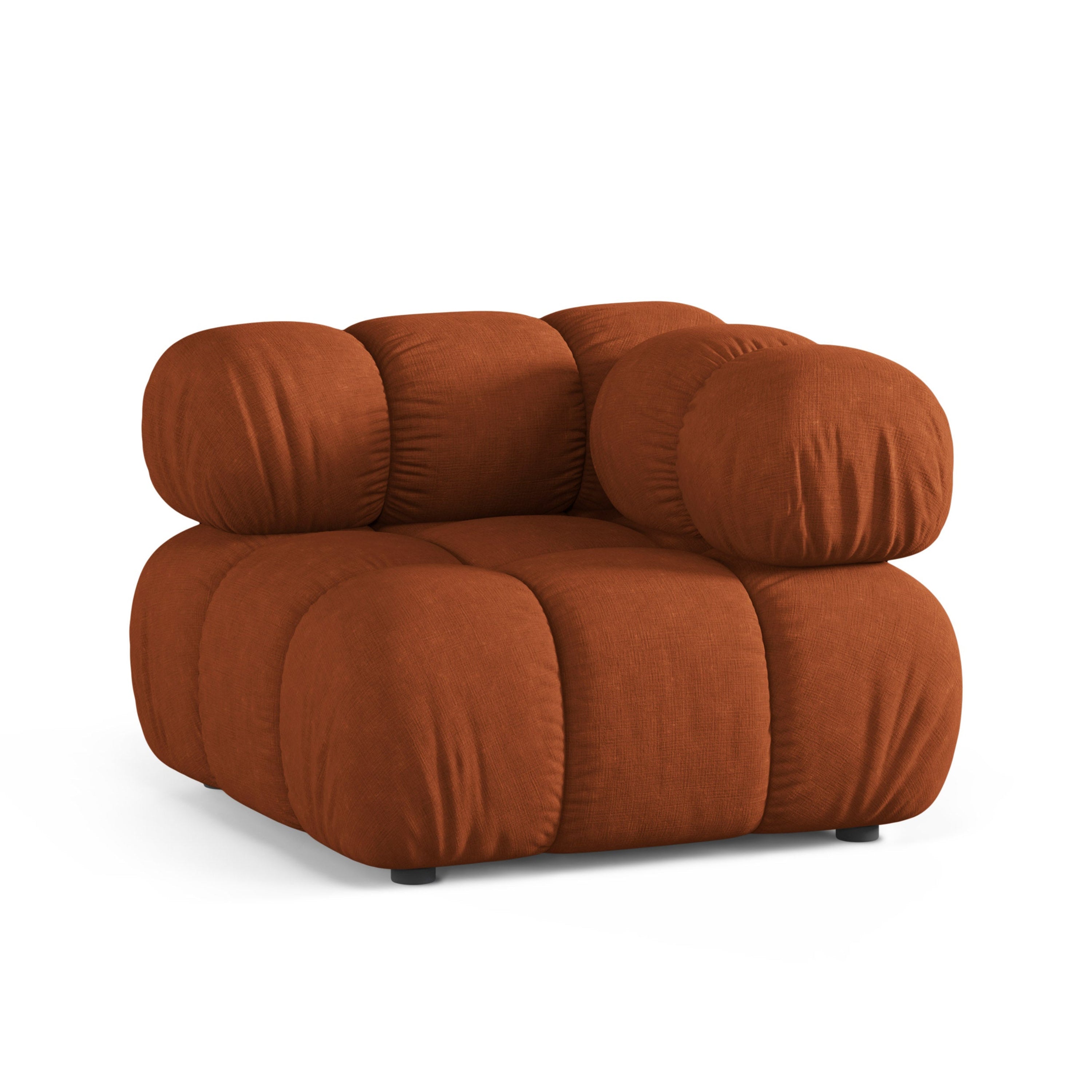 Sofa modułowa BELLIS - moduł narożny ceglany