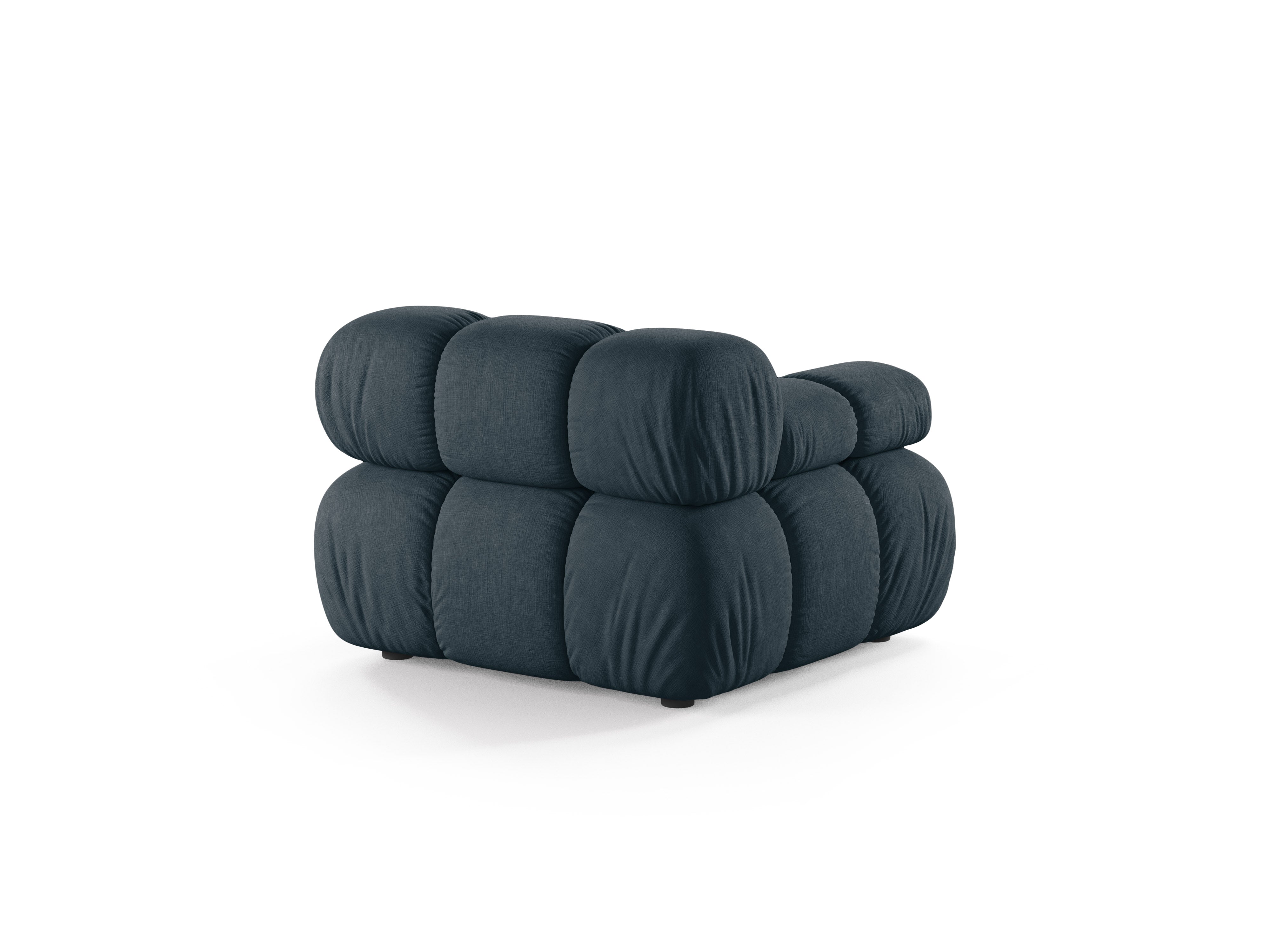 Sofa modułowa BELLIS - moduł lewostronny głęboki petrol