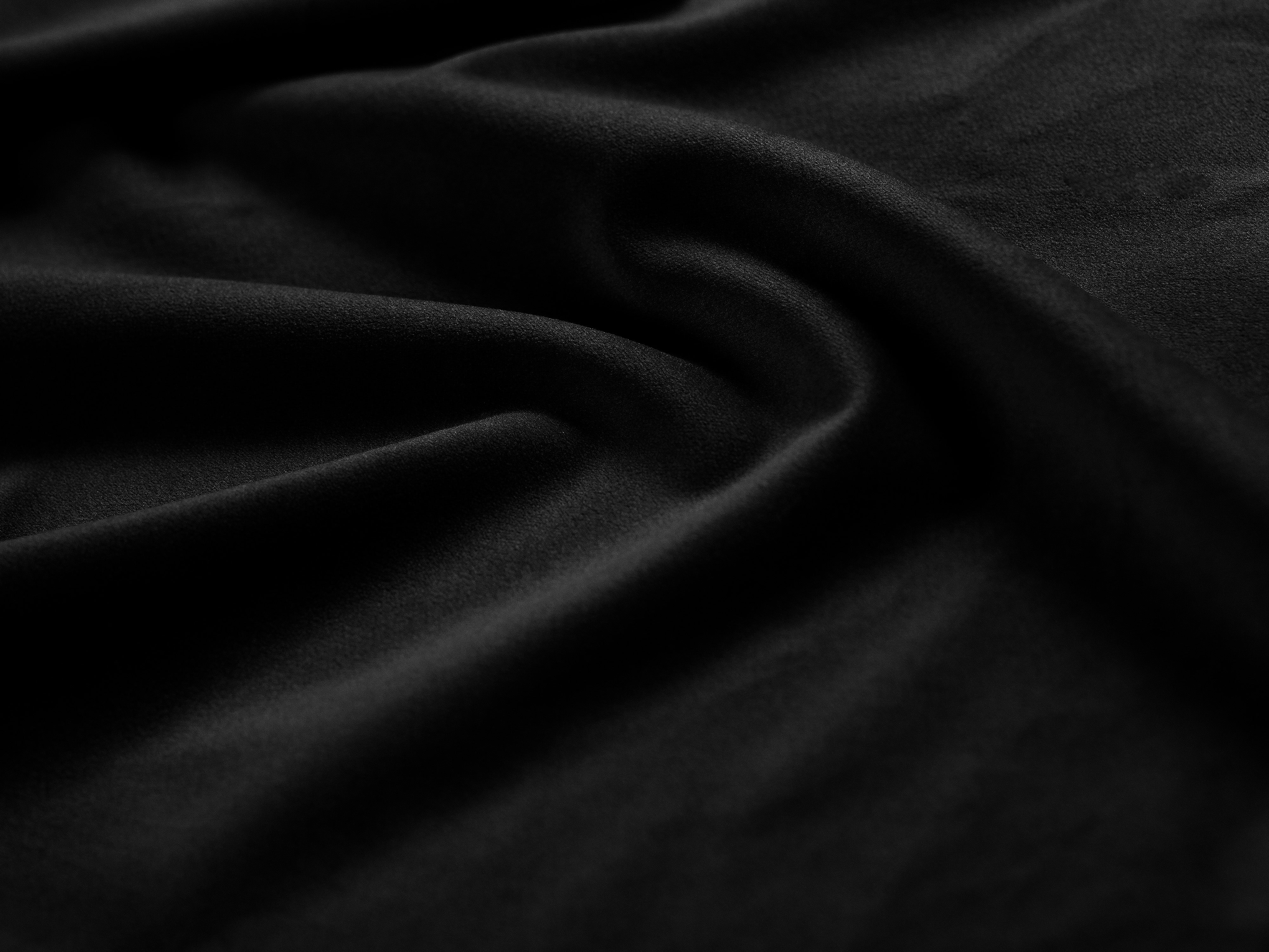 Sofa modułowa aksamitna BELLIS - moduł prawostronny czarny