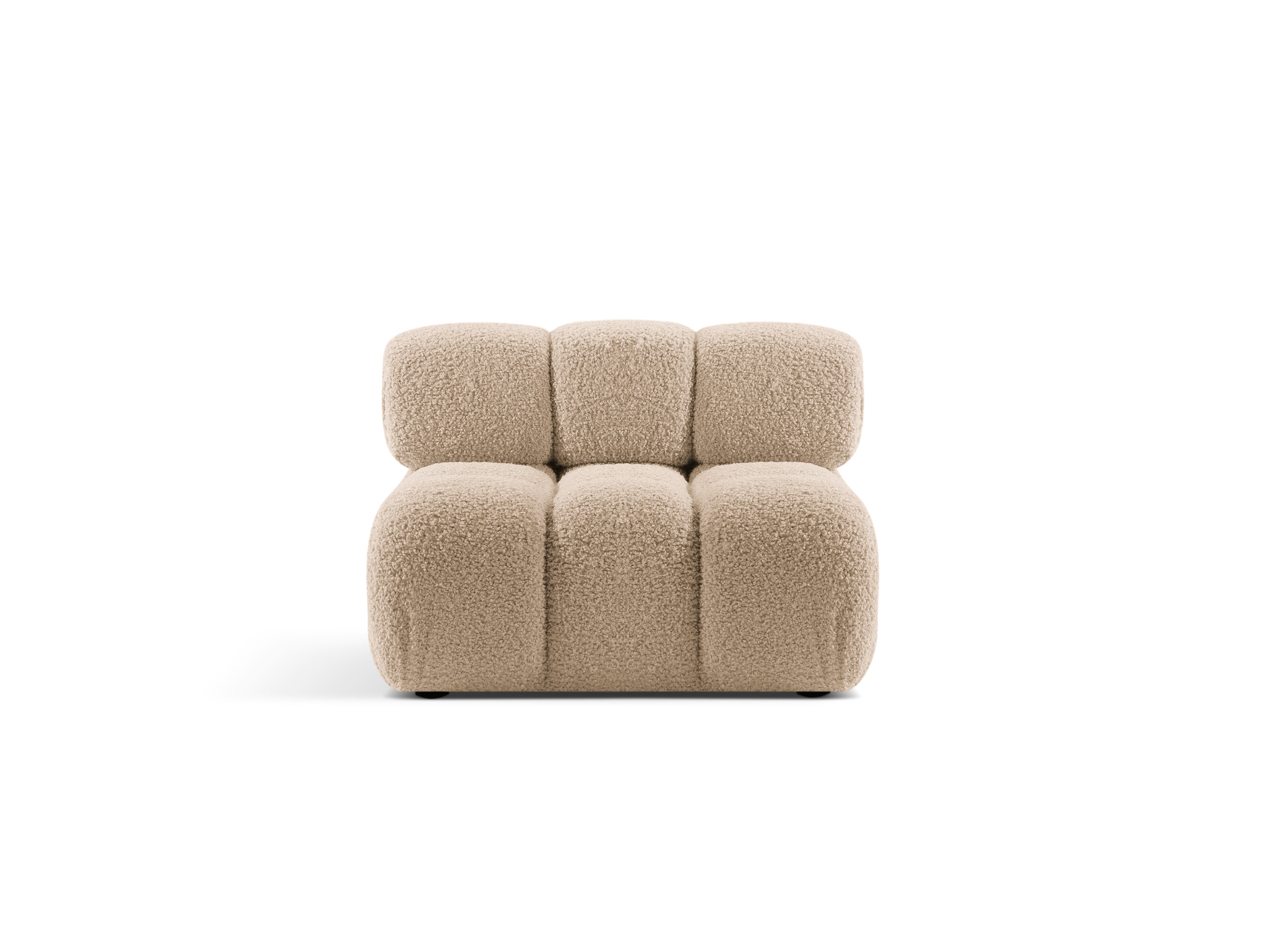 Fotel / moduł BELLIS piaskowy boucle