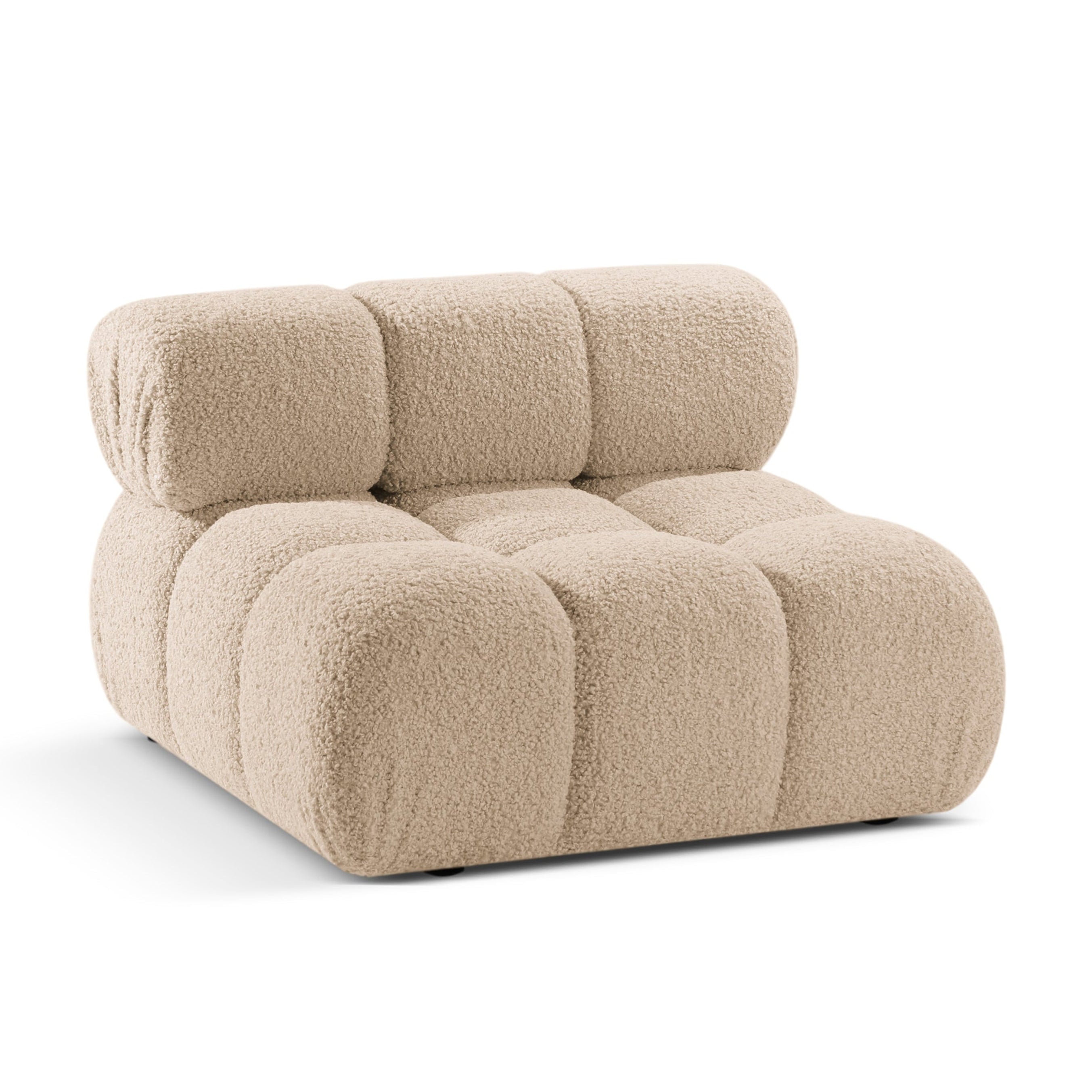 Fotel / moduł BELLIS piaskowy boucle