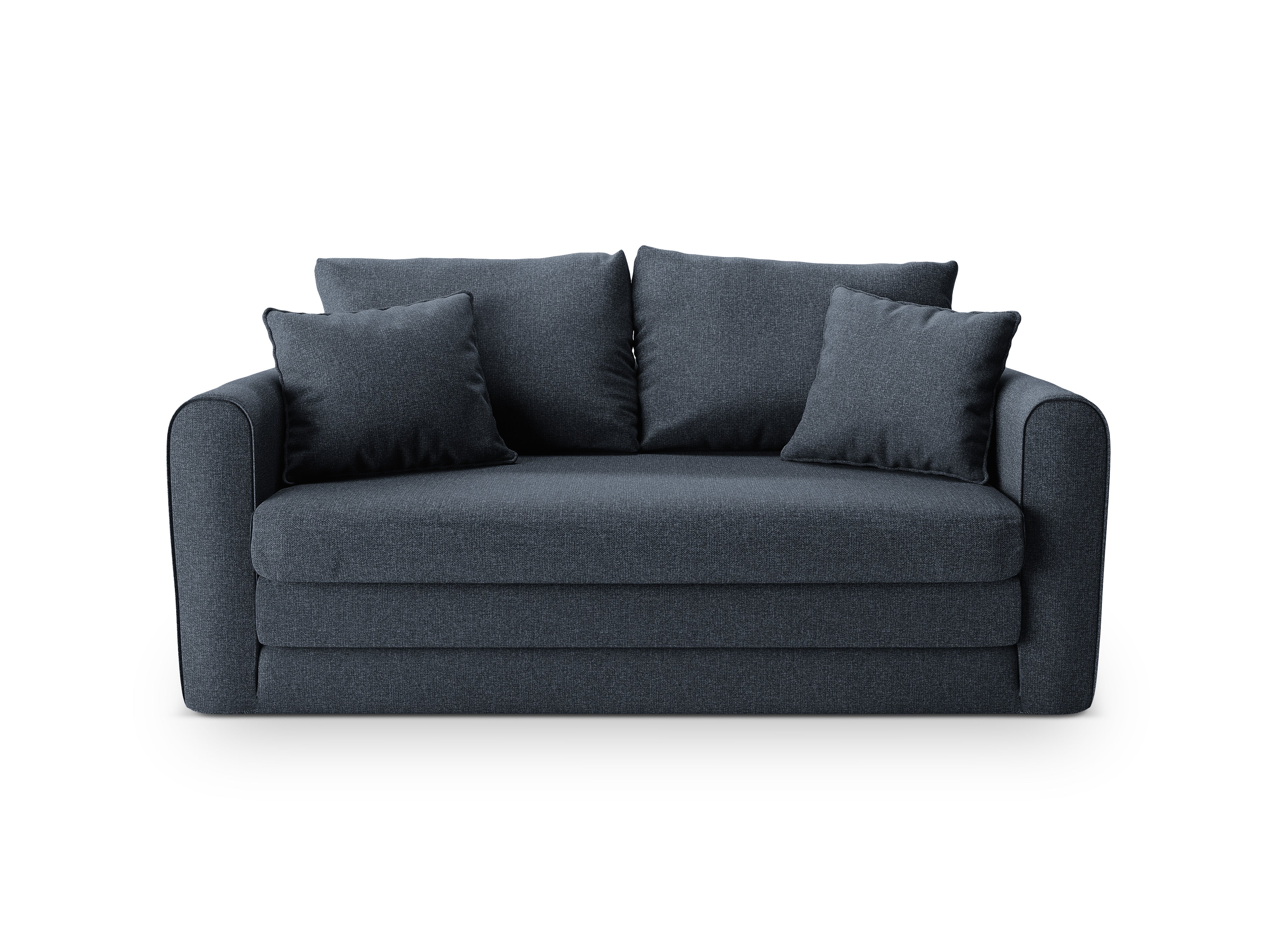2-Seater Sofa with Sleeping Function LIDO Dark Blue