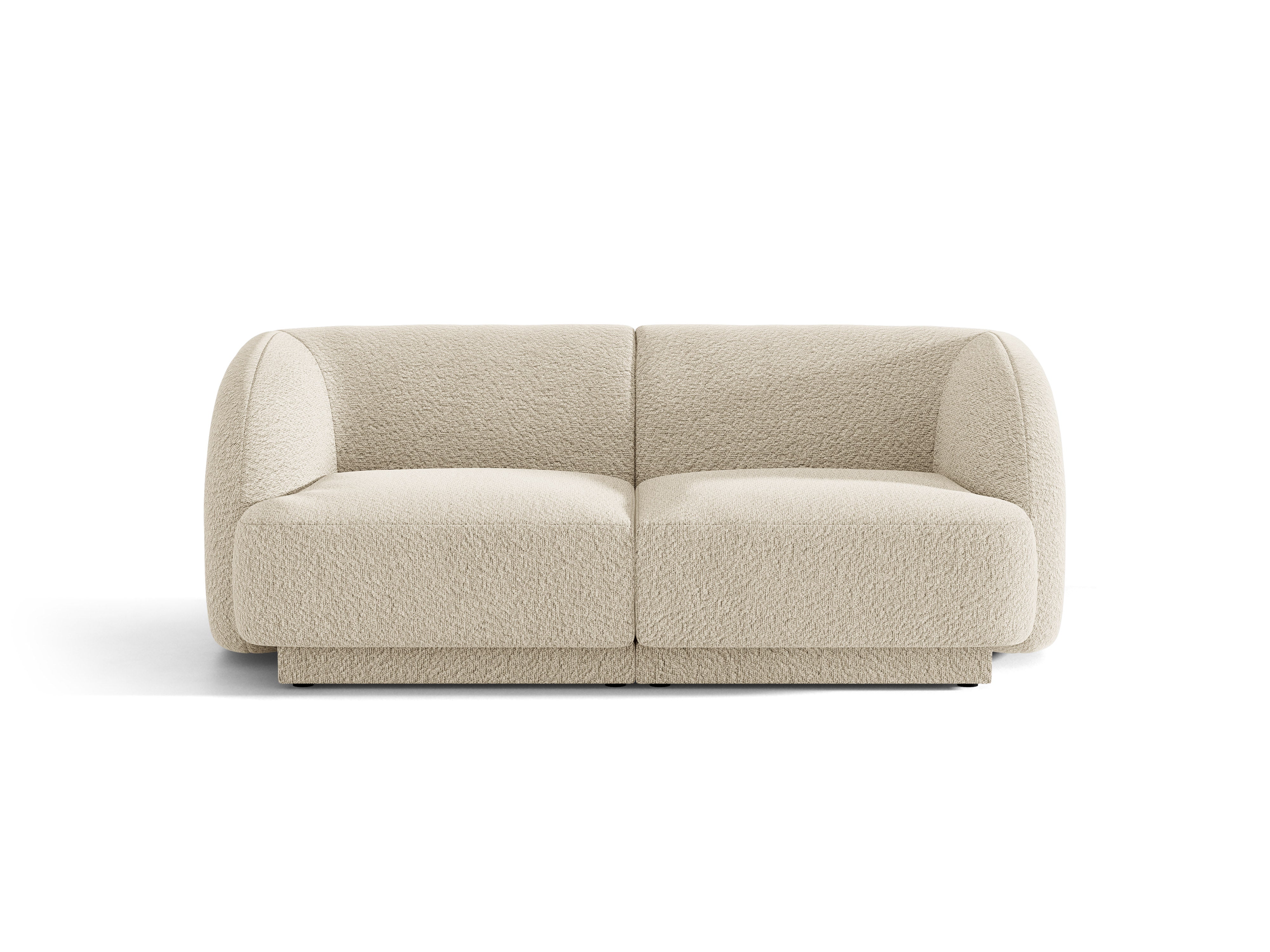 Sofa 2-osobowa MILEY beżowy boucle
