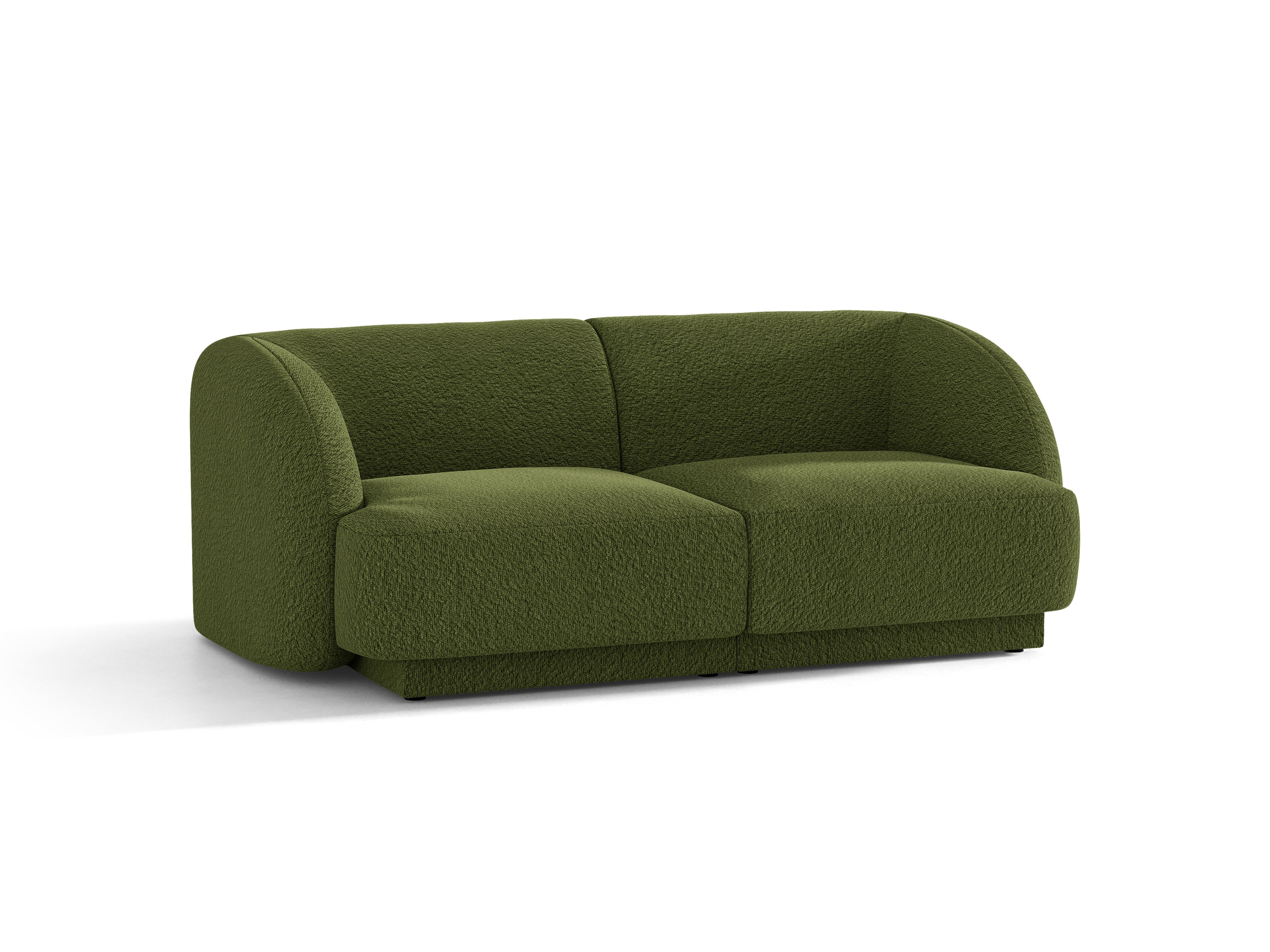 Sofa 2-osobowa MILEY zielony boucle