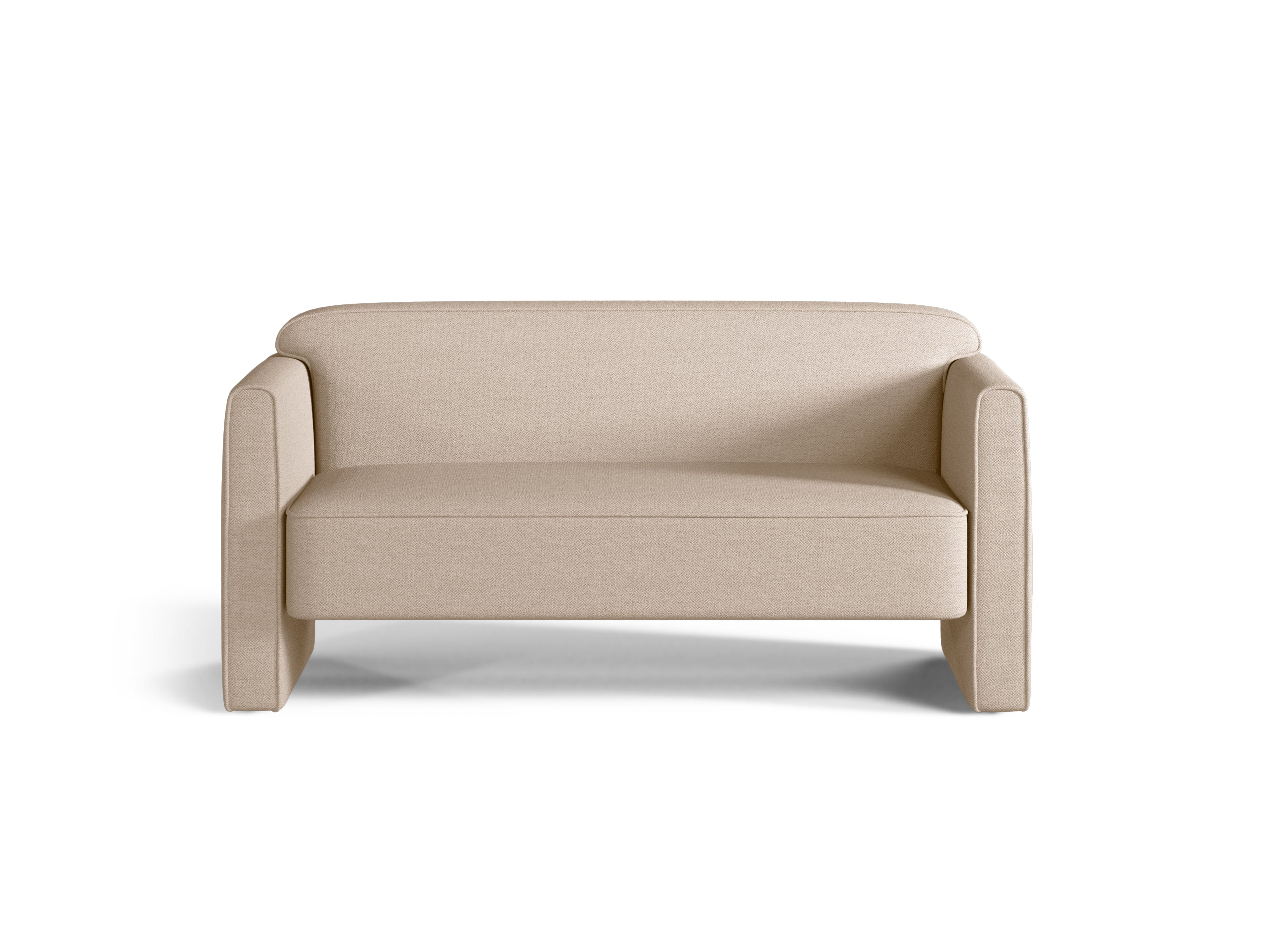 Sofa 2-osobowa ABBY piaskowy