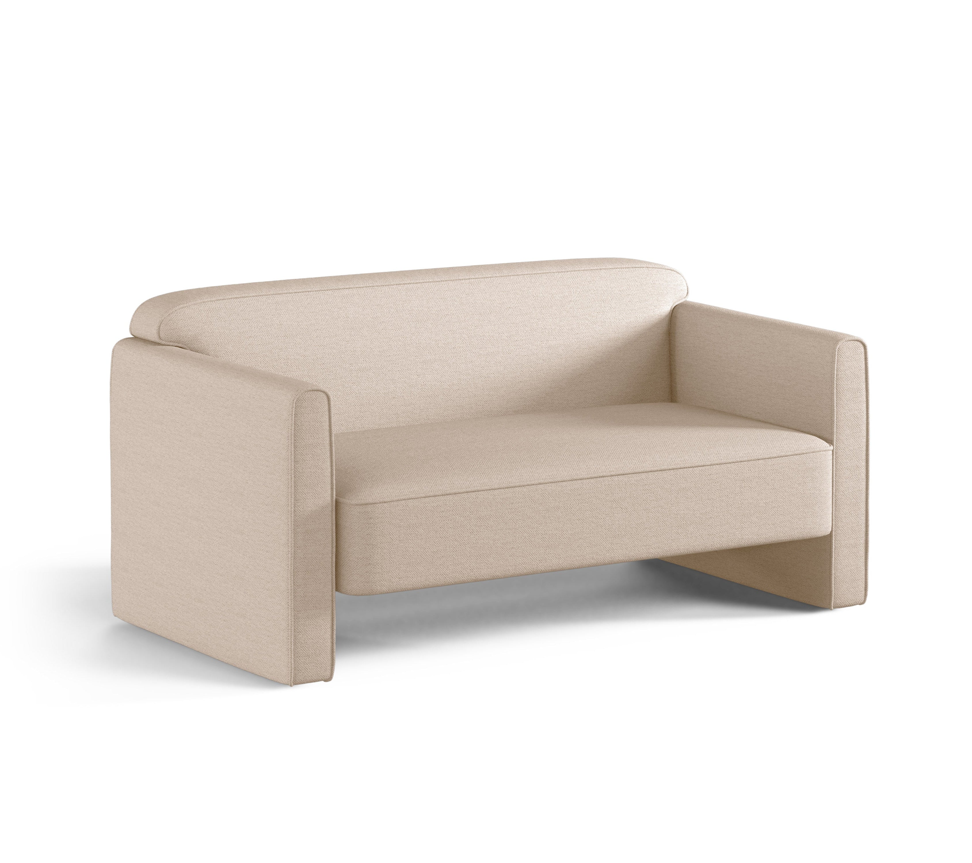 Sofa 2-osobowa ABBY piaskowy