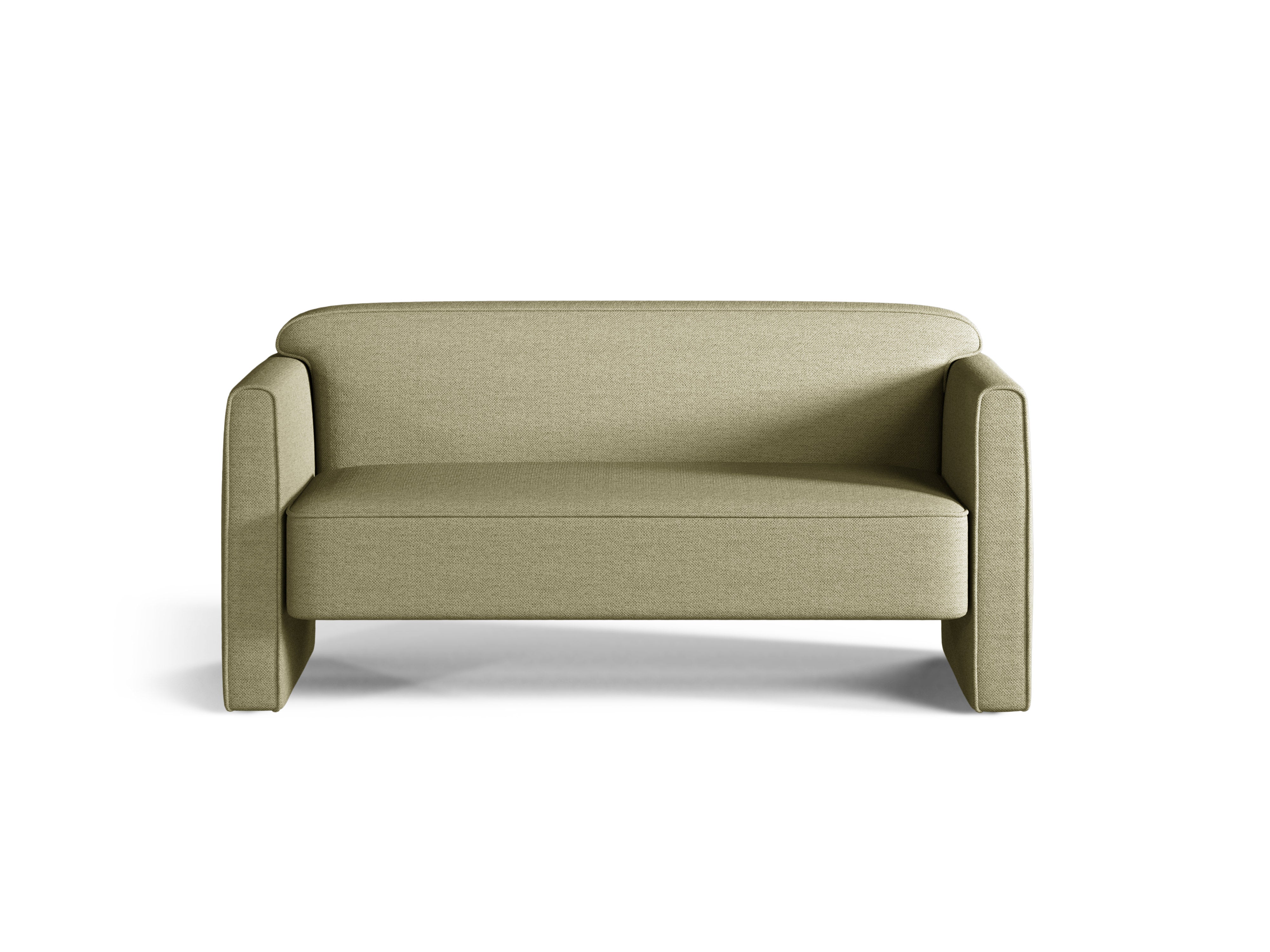 Sofa 2-osobowa ABBY oliwkowy
