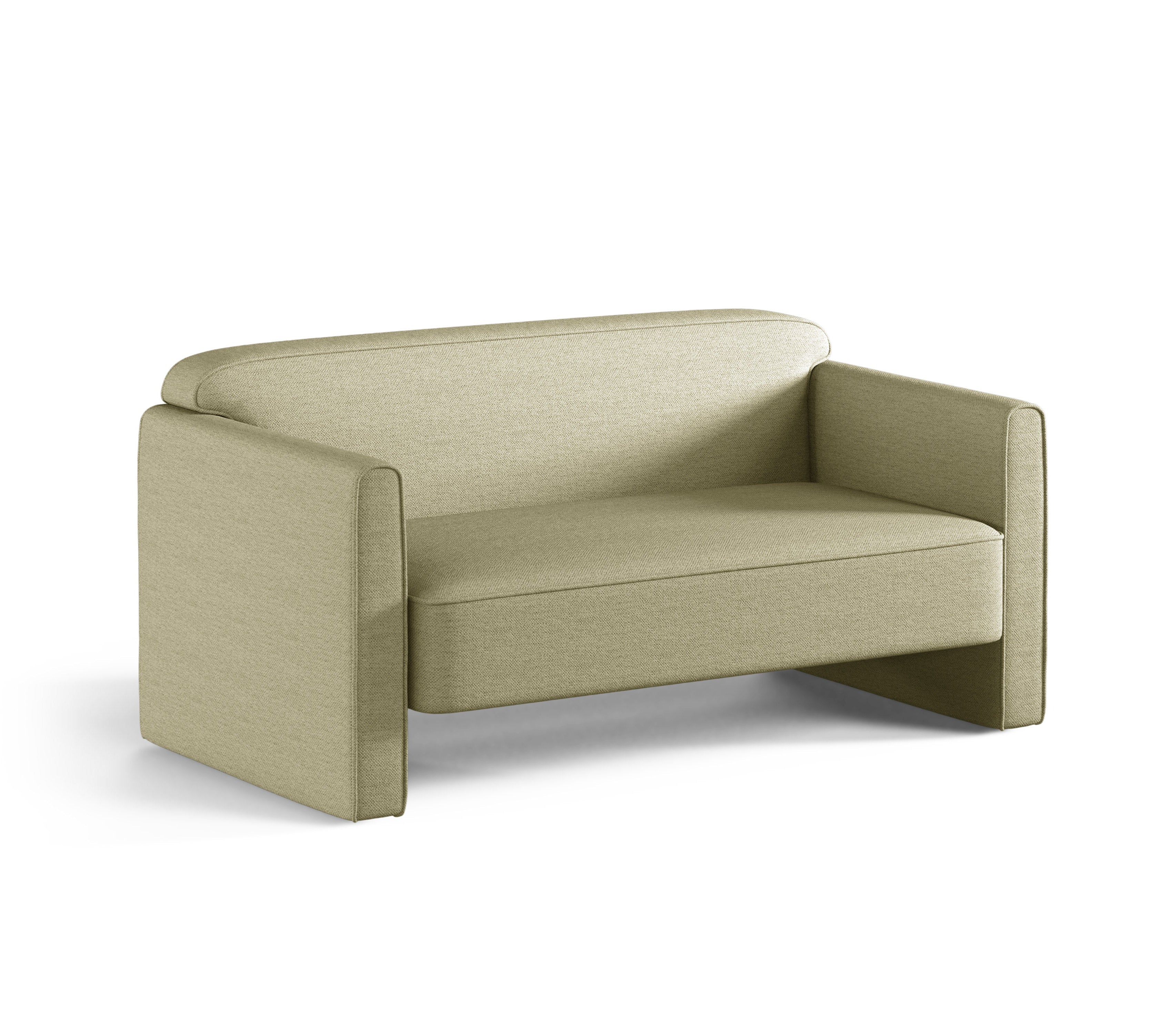 Sofa 2-osobowa ABBY oliwkowy