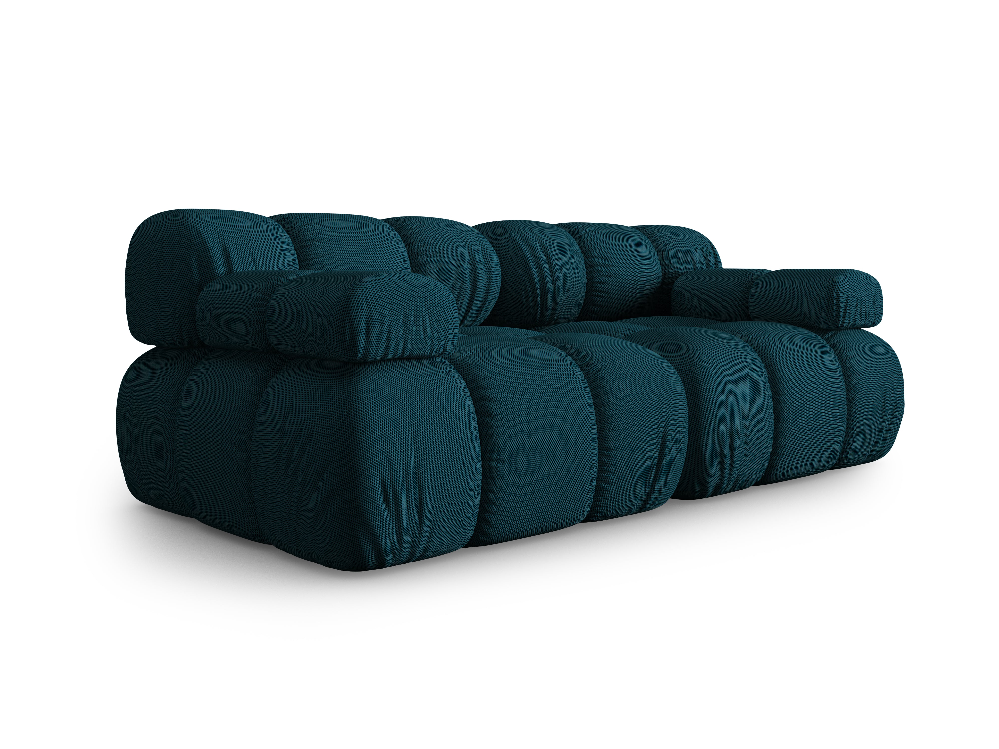 Sofa modułowa 2-osobowa BELLIS morska tkanina 3D