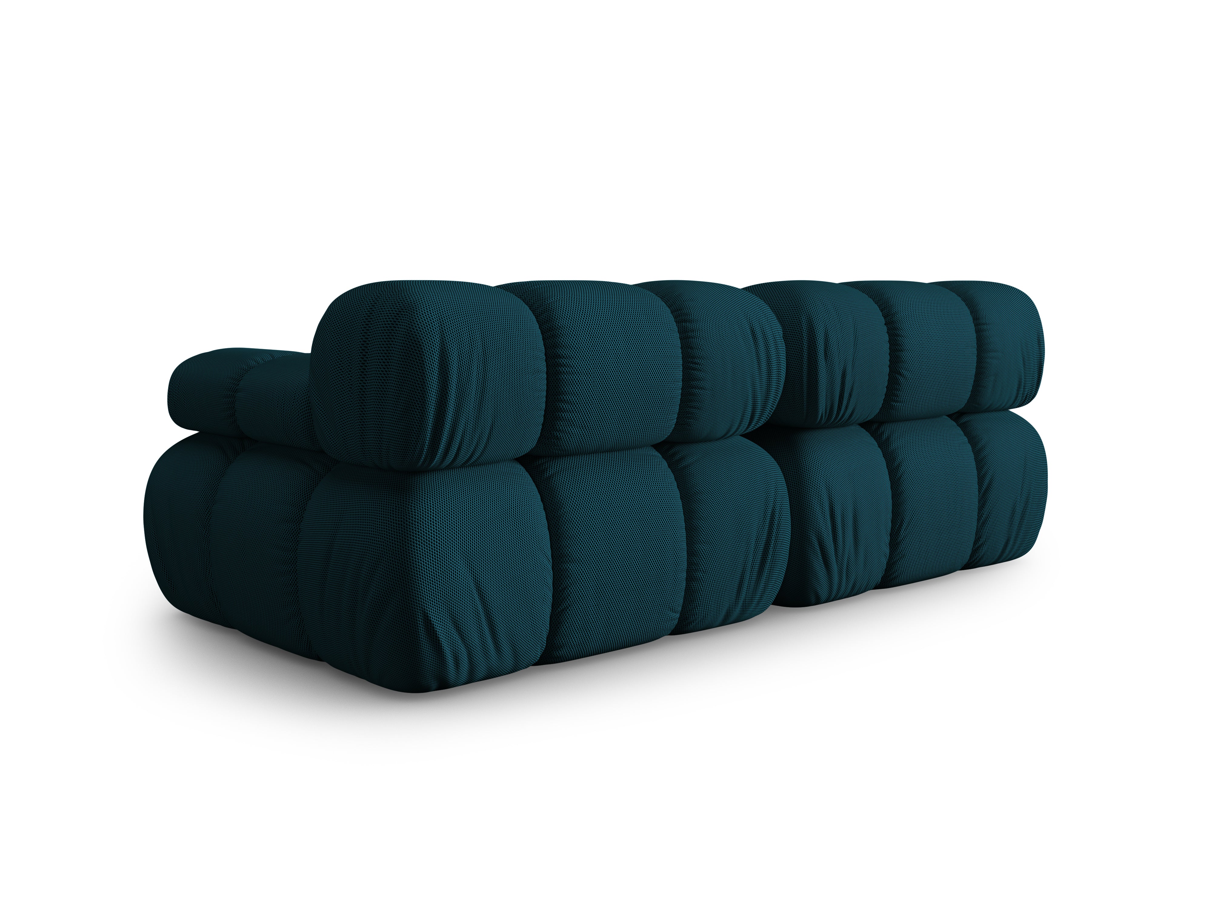 Sofa modułowa 2-osobowa BELLIS morska tkanina 3D