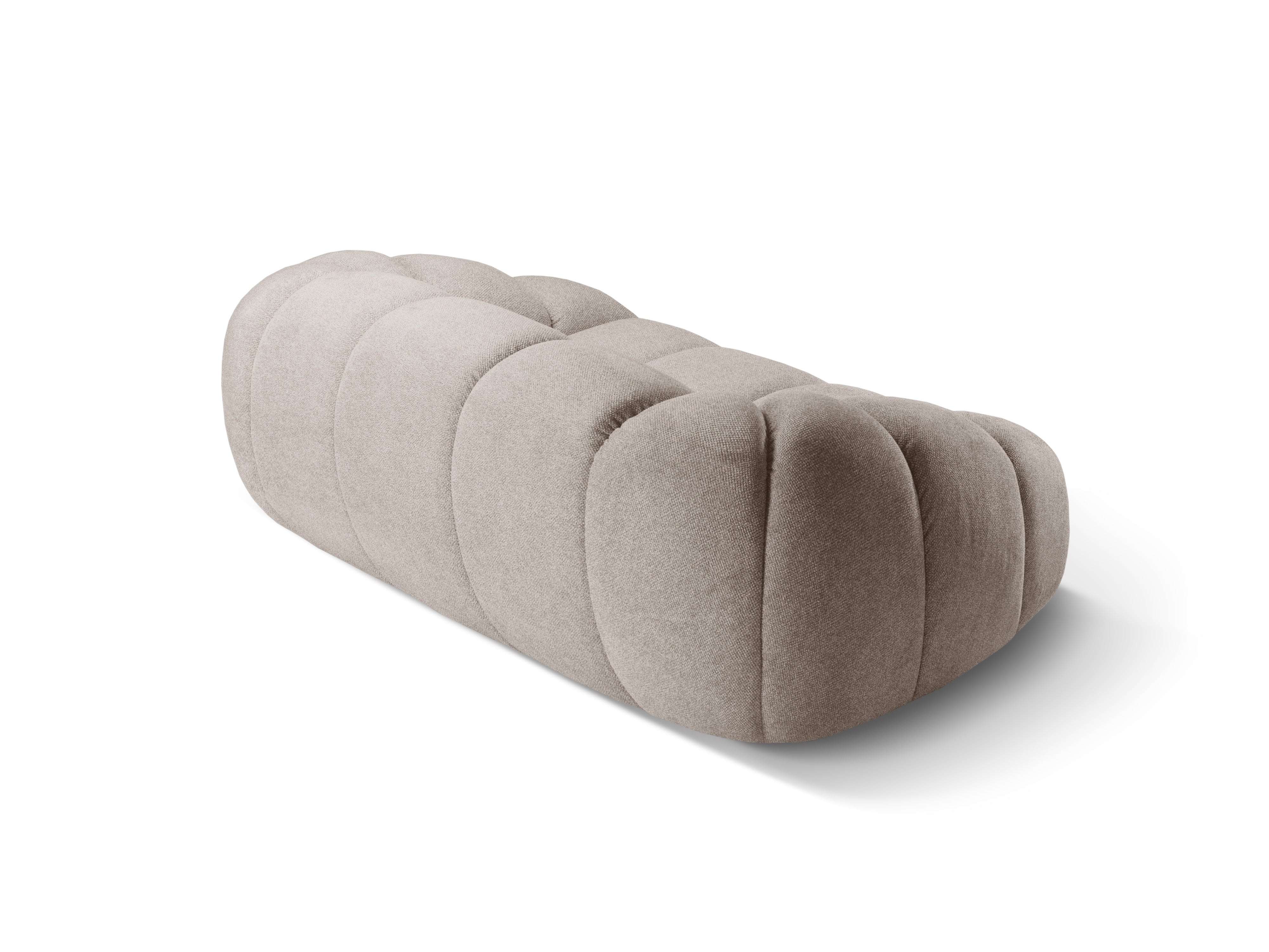 Sofa 2-osobowa DIANA ciemnobeżowy szenil