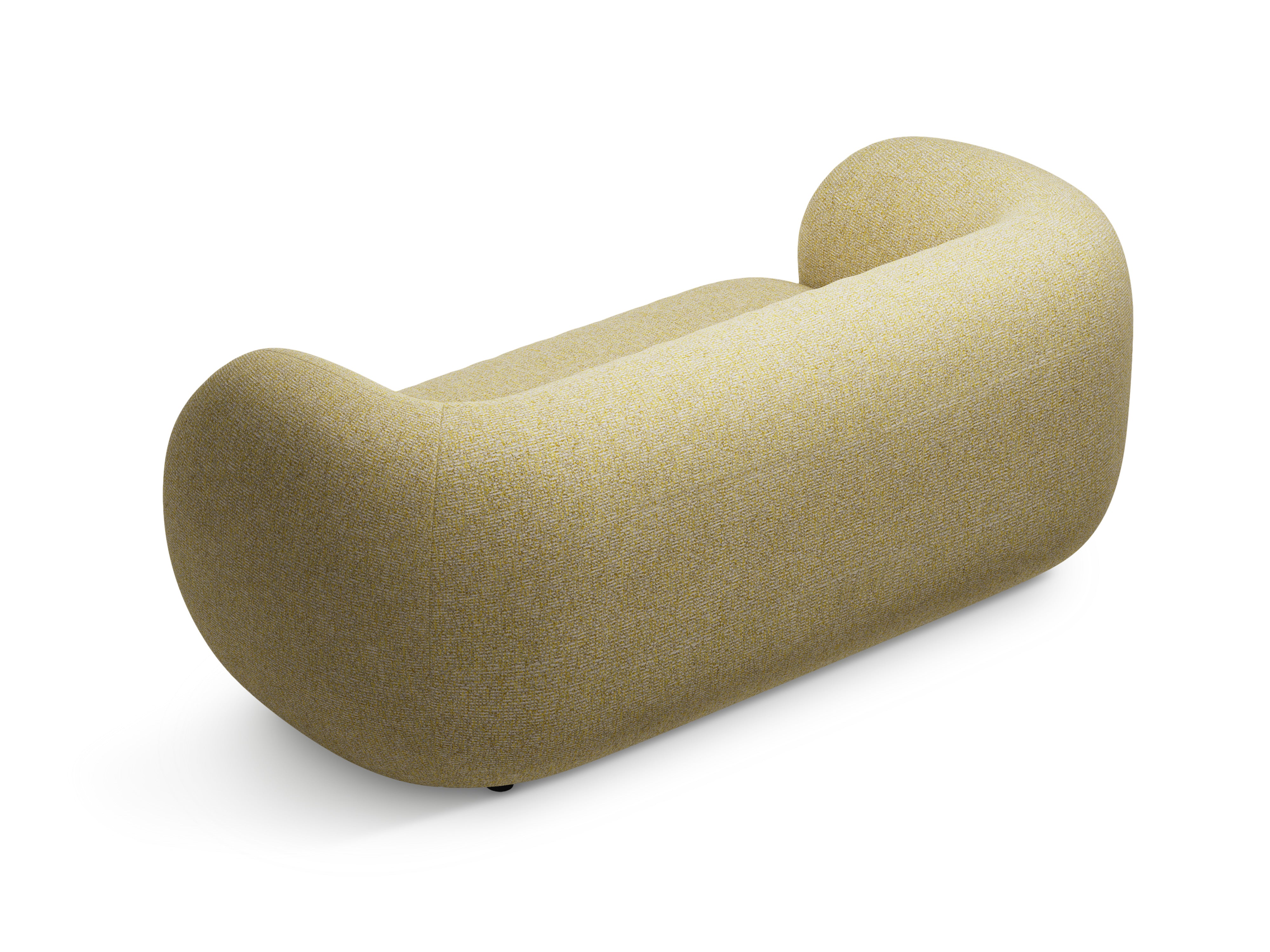 Sofa 2-osobowa KATE żółty melanż