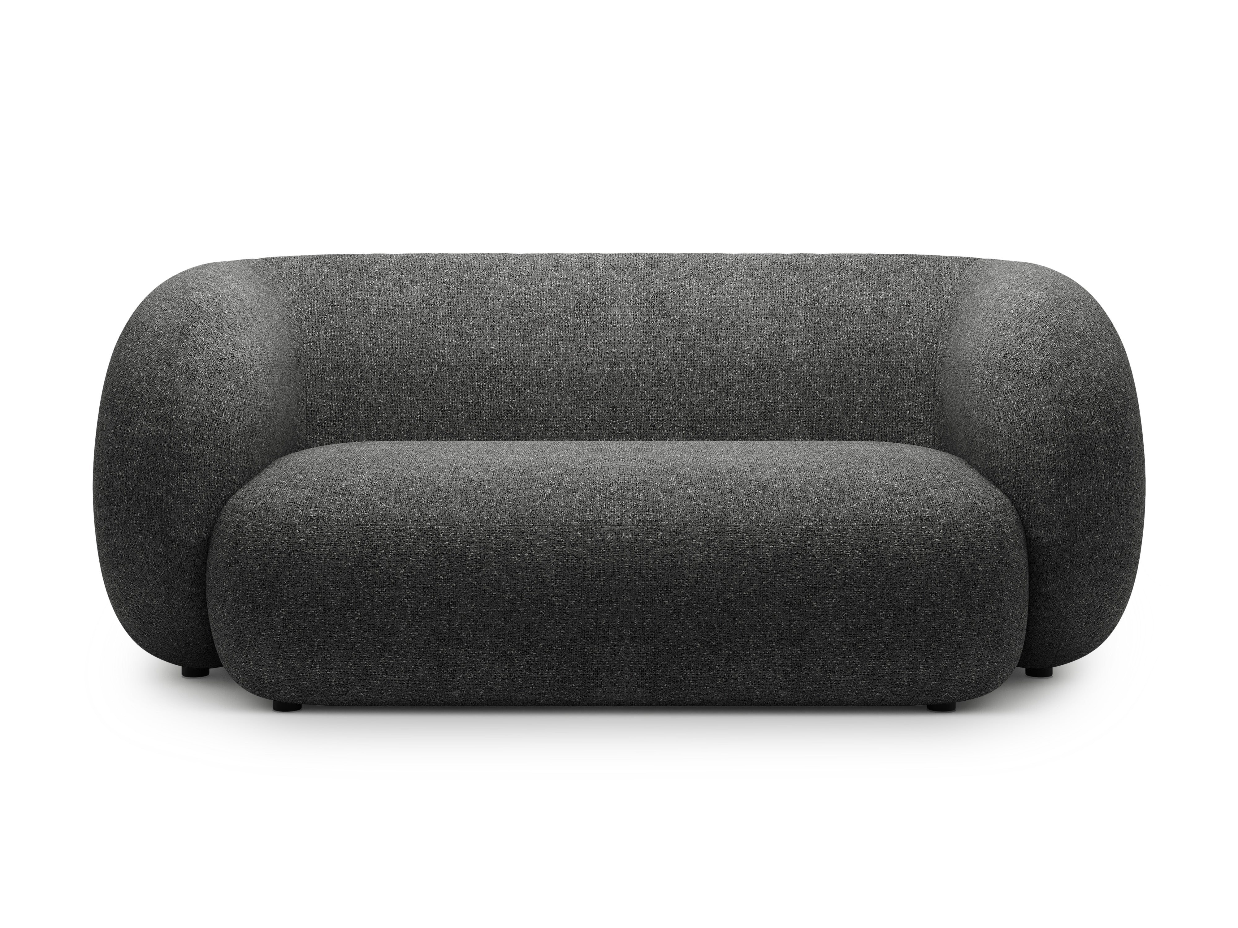 Sofa 2-osobowa KATE ciemnoszary melanż