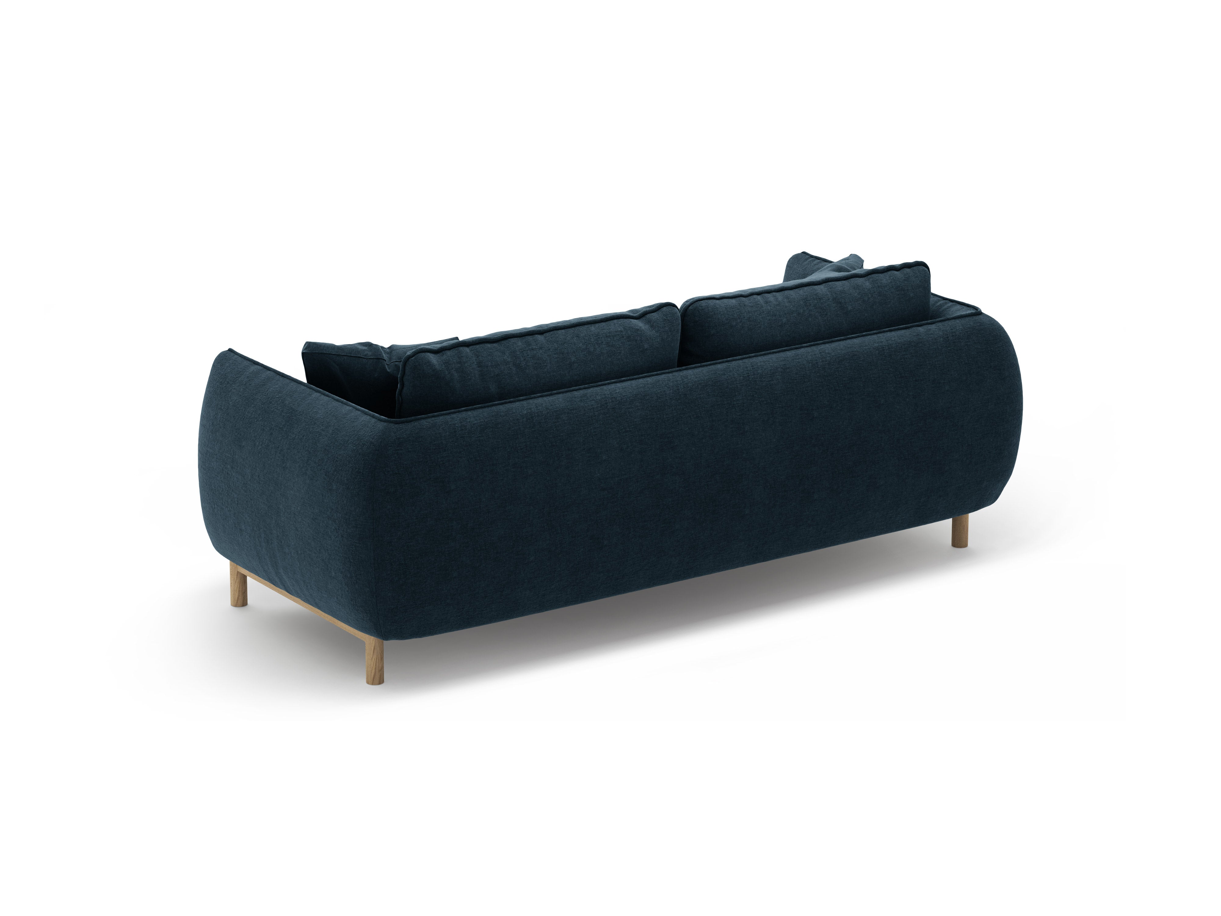 2-seater Sofa ADA sea blue chenille