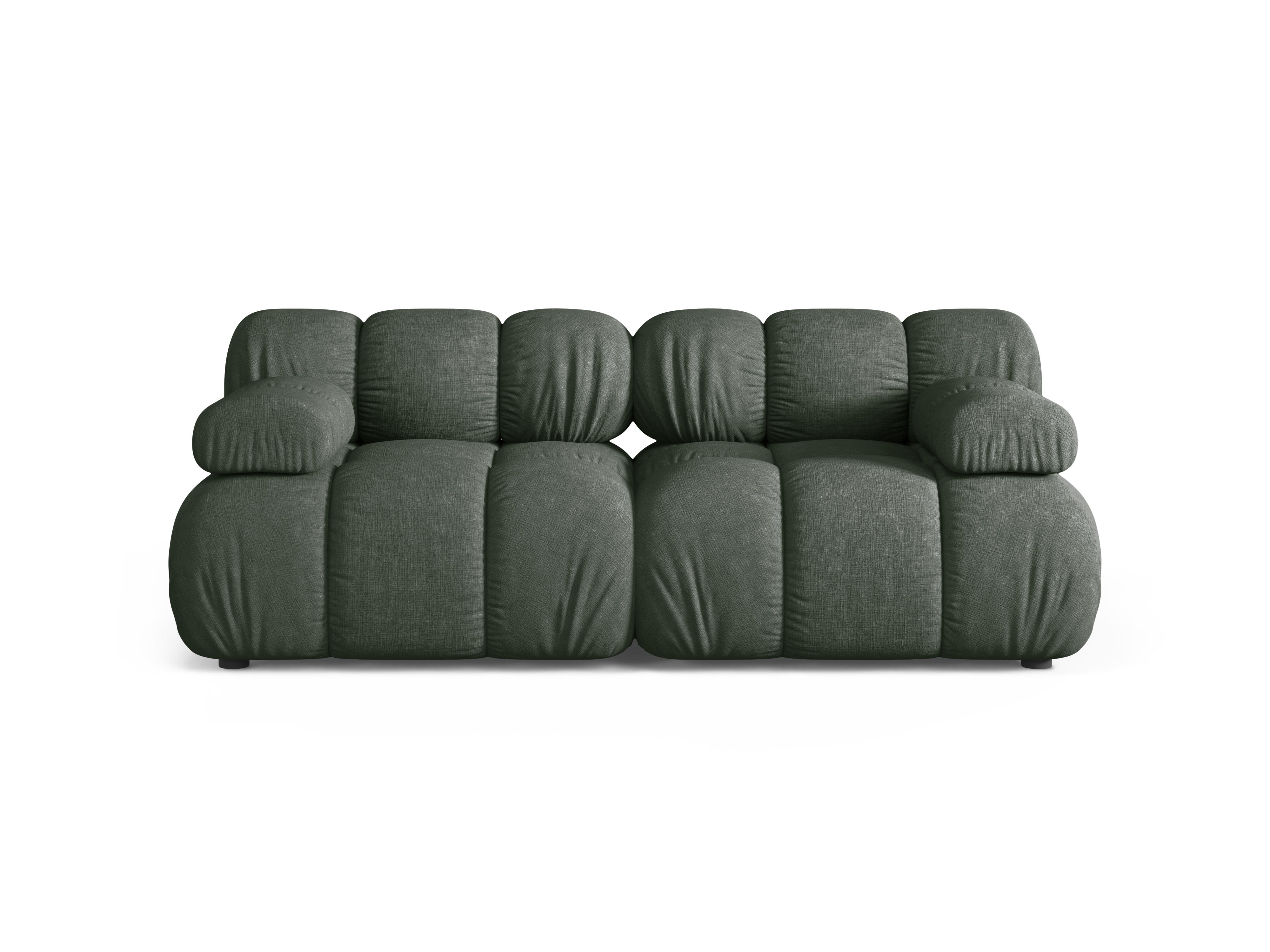 Sofa modułowa 2-osobowa BELLIS ciemnozielony