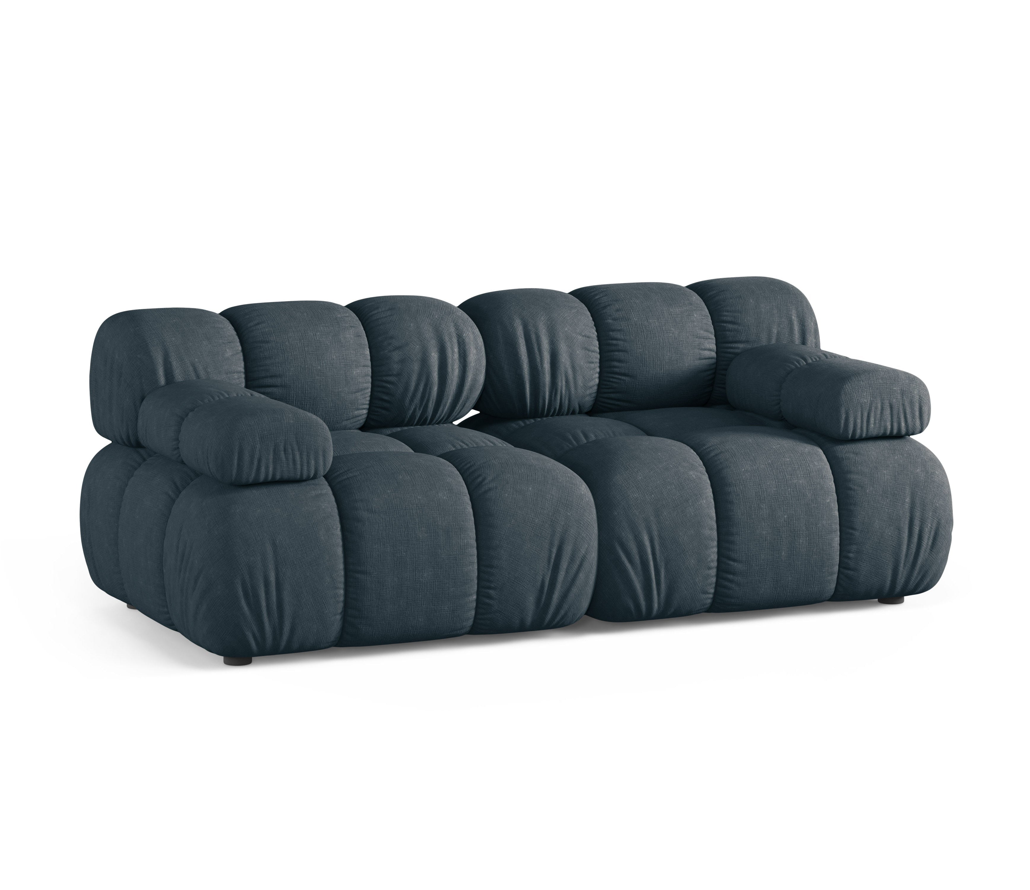 Sofa modułowa 2-osobowa BELLIS niebieski petrol