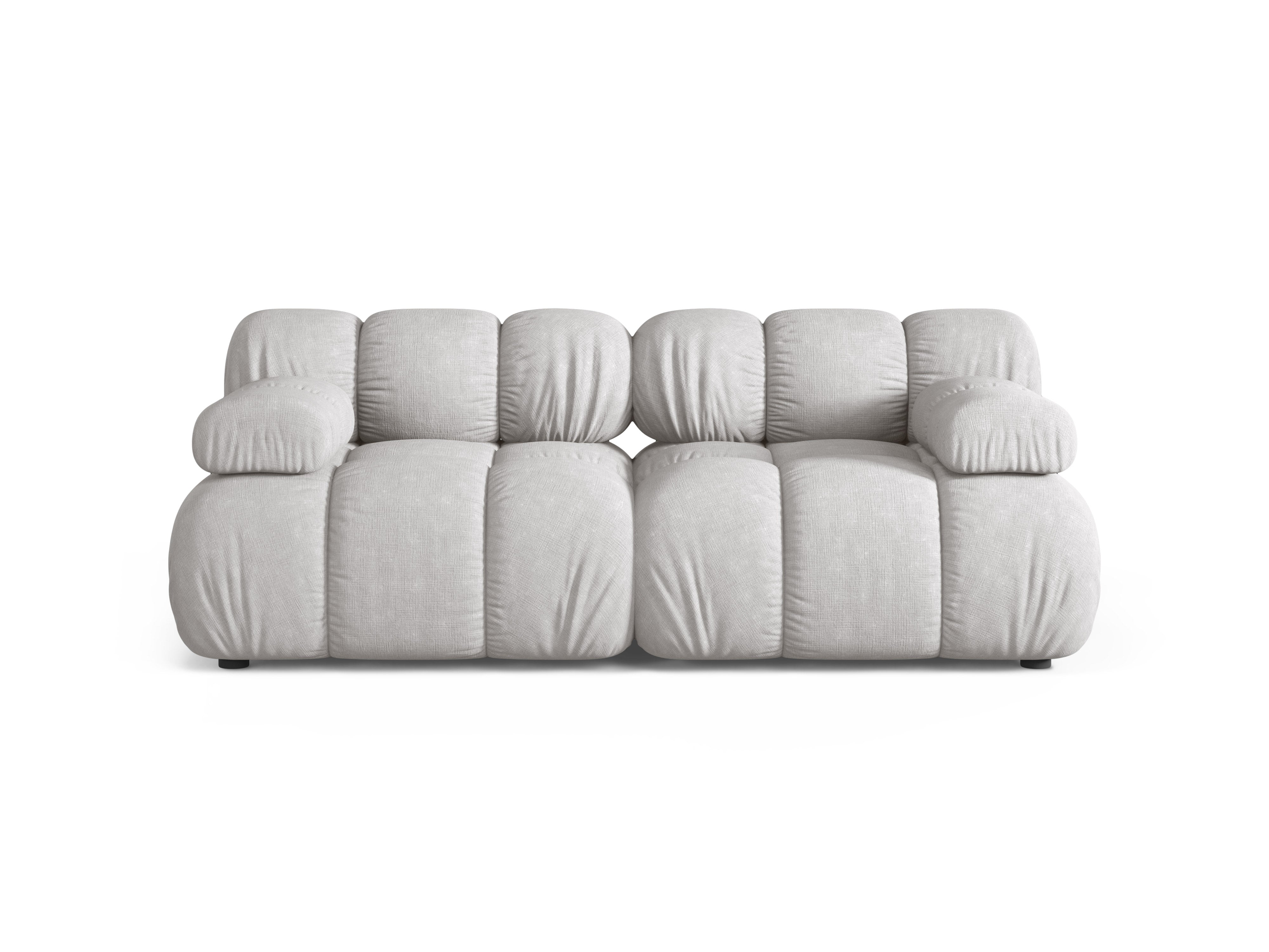 Sofa modułowa 2-osobowa BELLIS jasnoszary