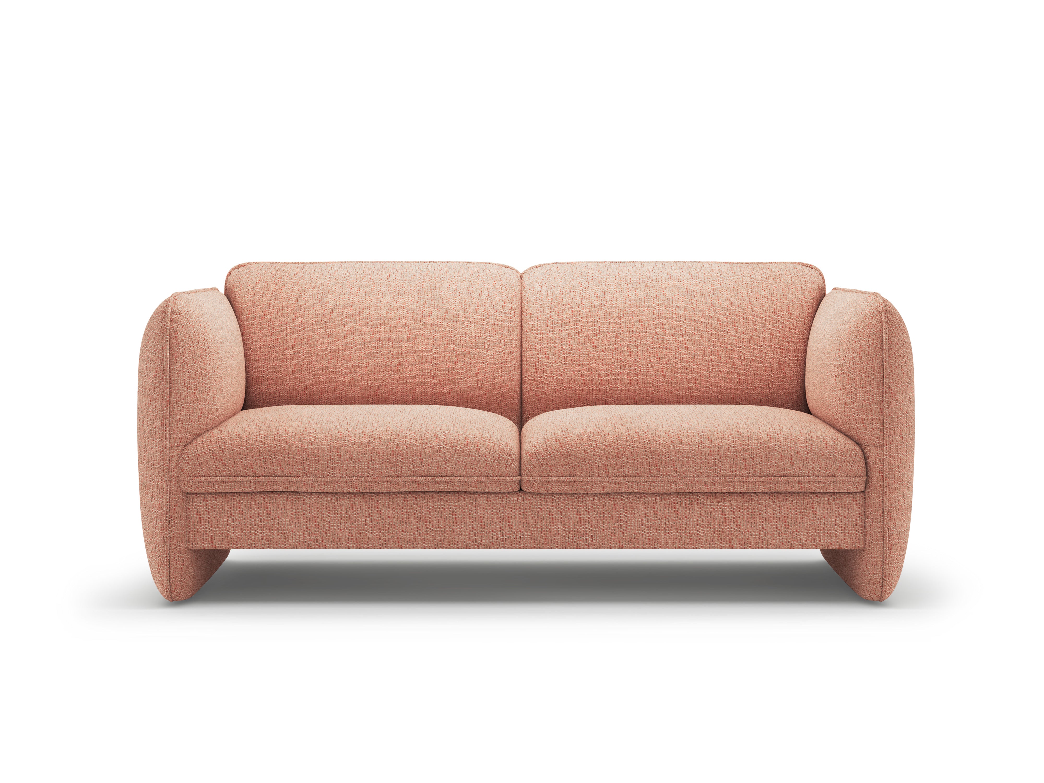 Sofa 2-osobowa GEORGIA różowy szenil
