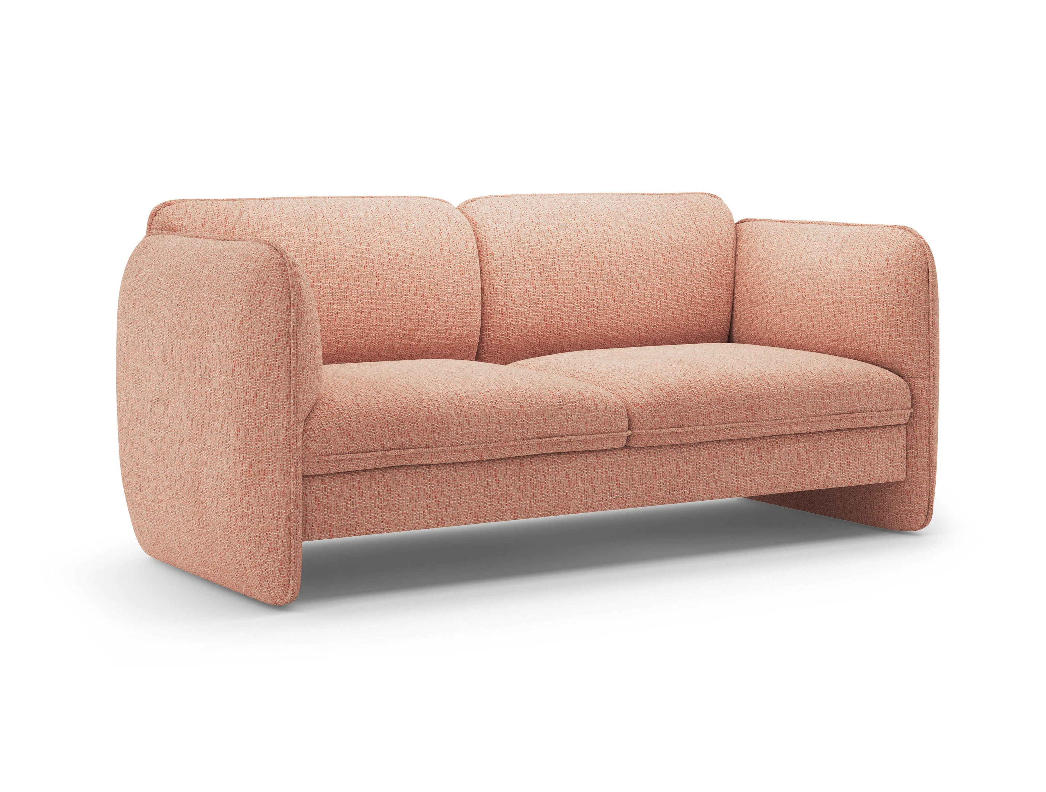 Sofa 2-osobowa GEORGIA różowy szenil