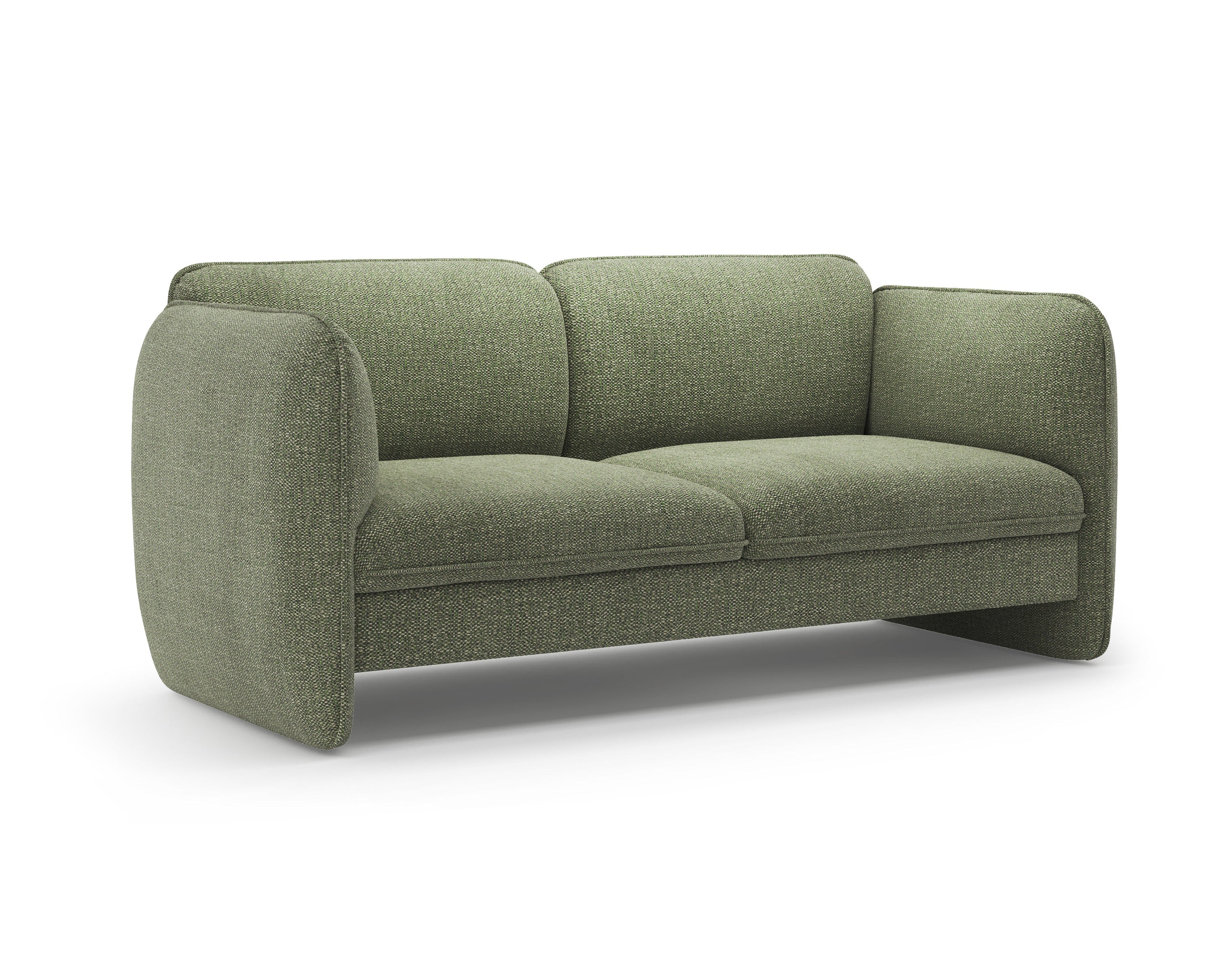 Sofa 2-osobowa GEORGIA zielony szenil