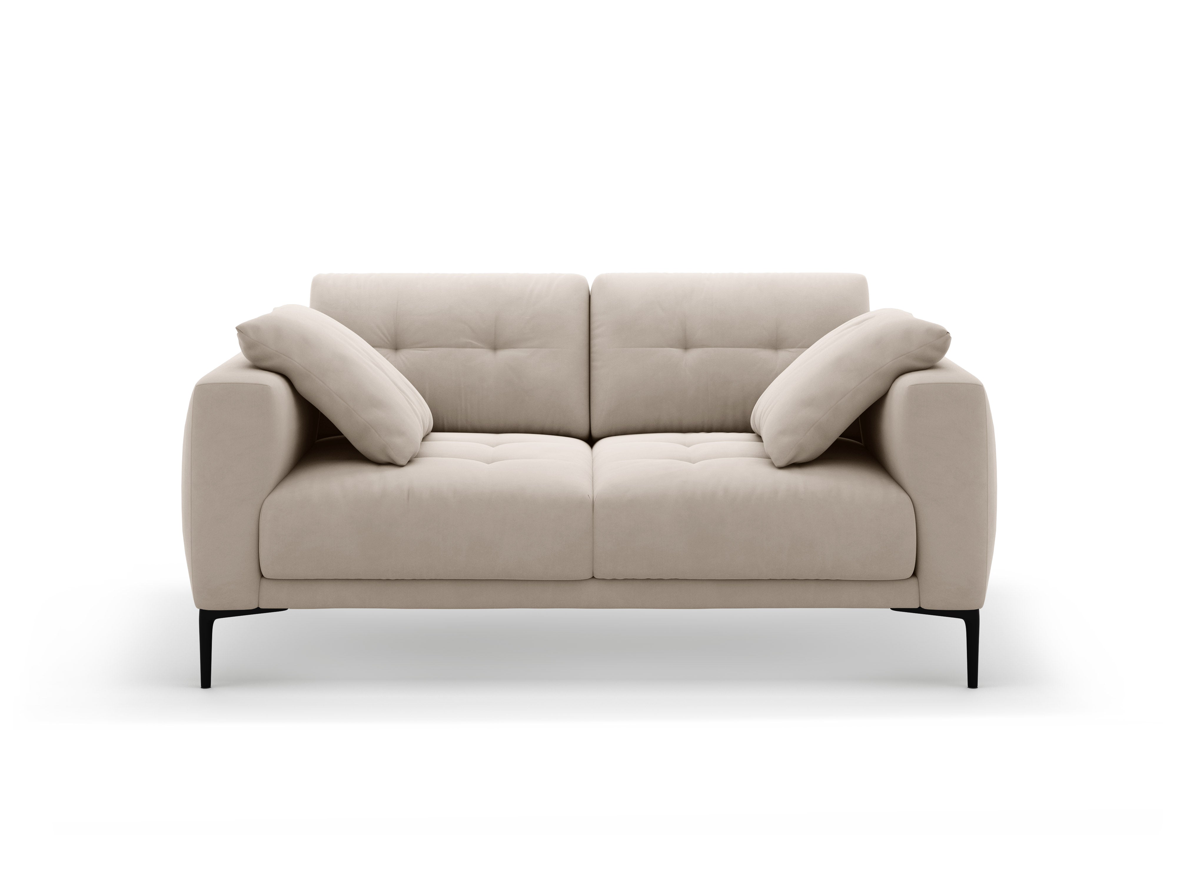 Sofa aus Samt 2-sitzig BEMY beige