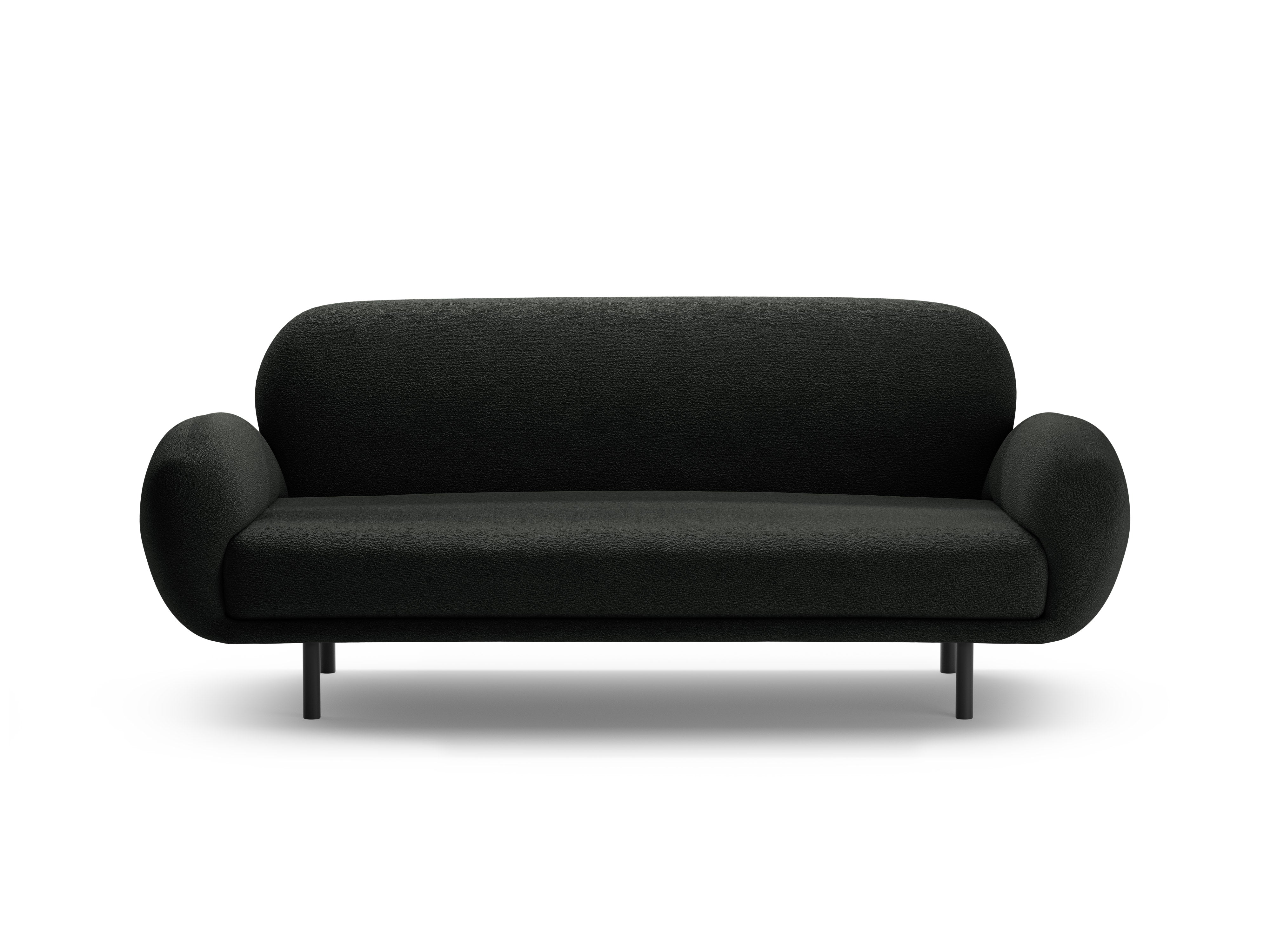 Sofa 2,5-osobowa POPPY czarny boucle