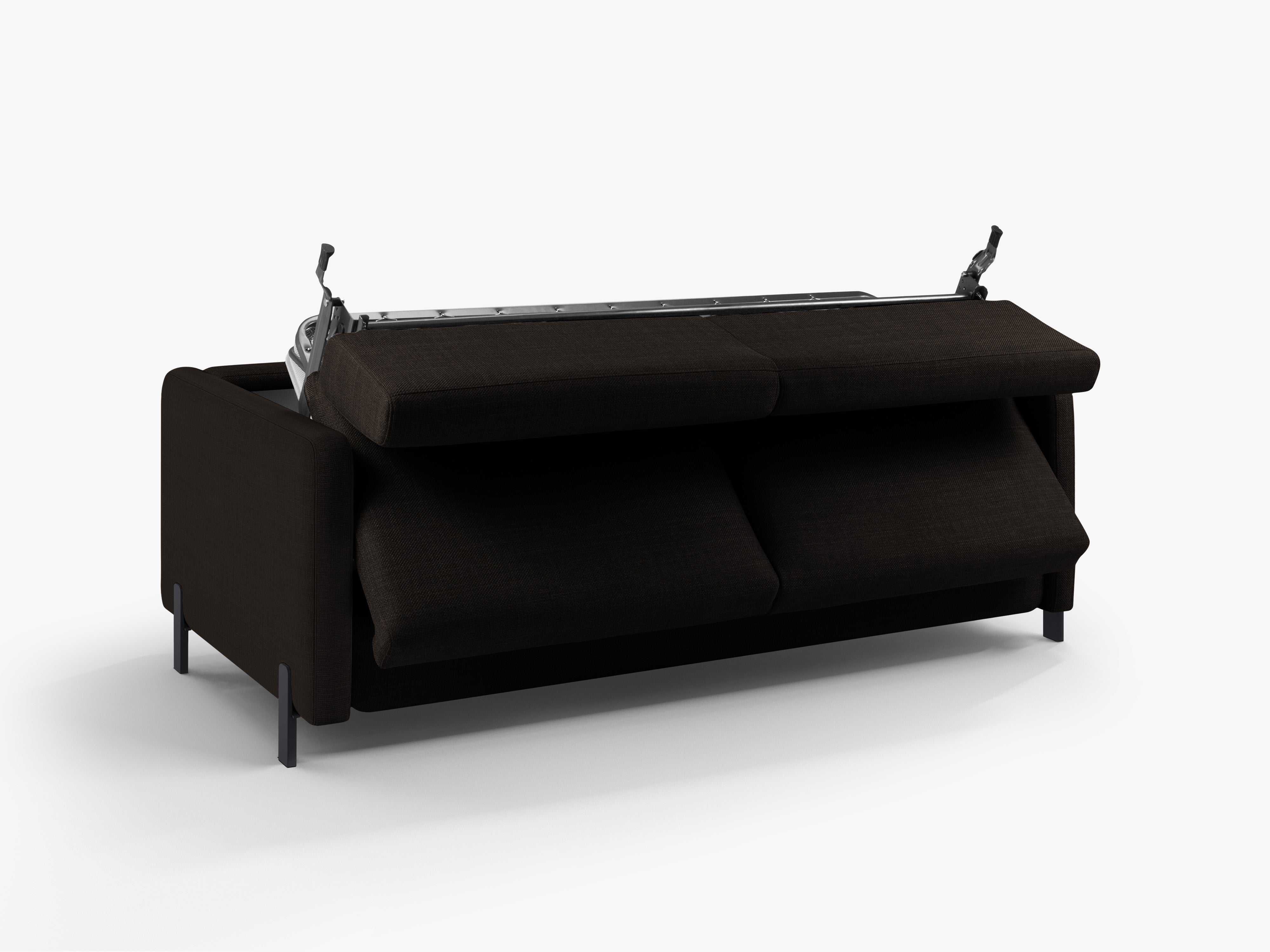 Sofa mit Bettfunktion, "Gloria", 3 Sitze, dunkelgrau, 202x102x80
In Europa gemacht