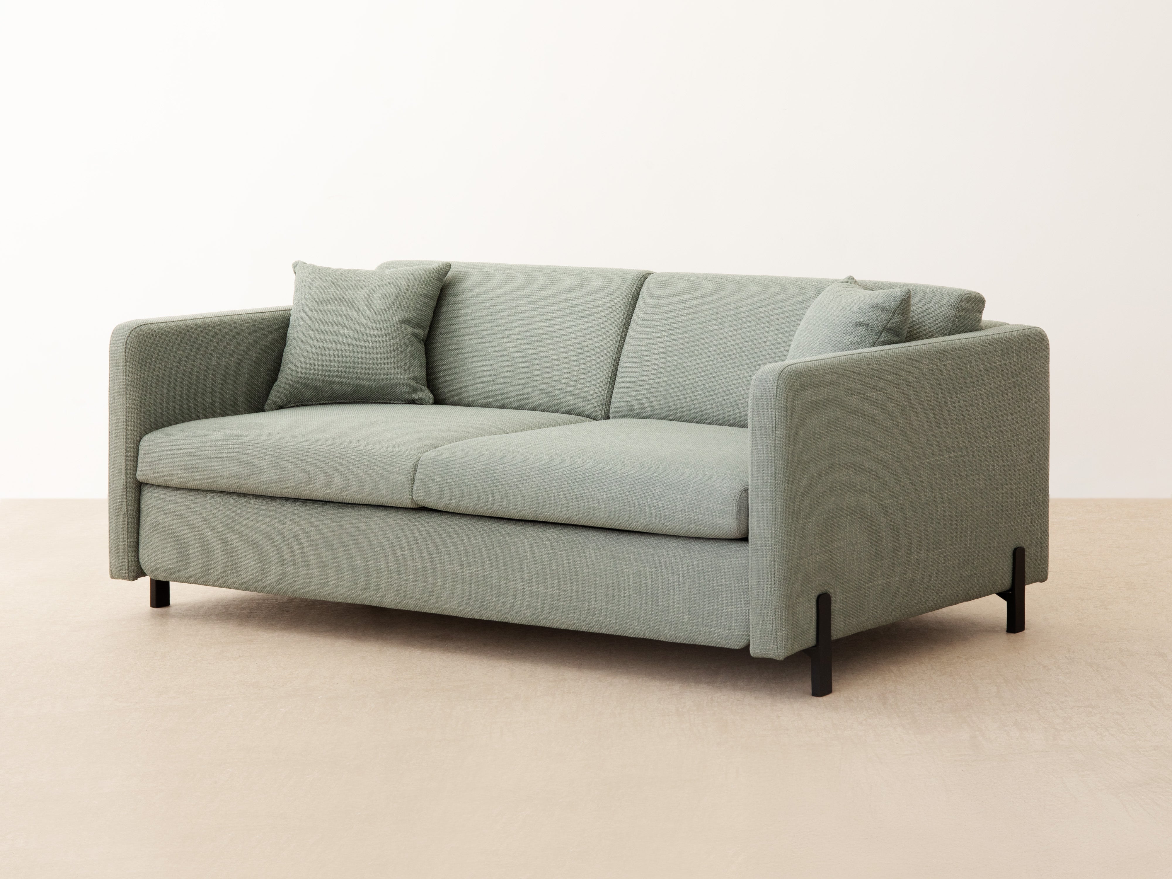 Sofa mit Bettfunktion, "Gloria", 3 Sitze, dunkelgrau, 202x102x80
In Europa gemacht