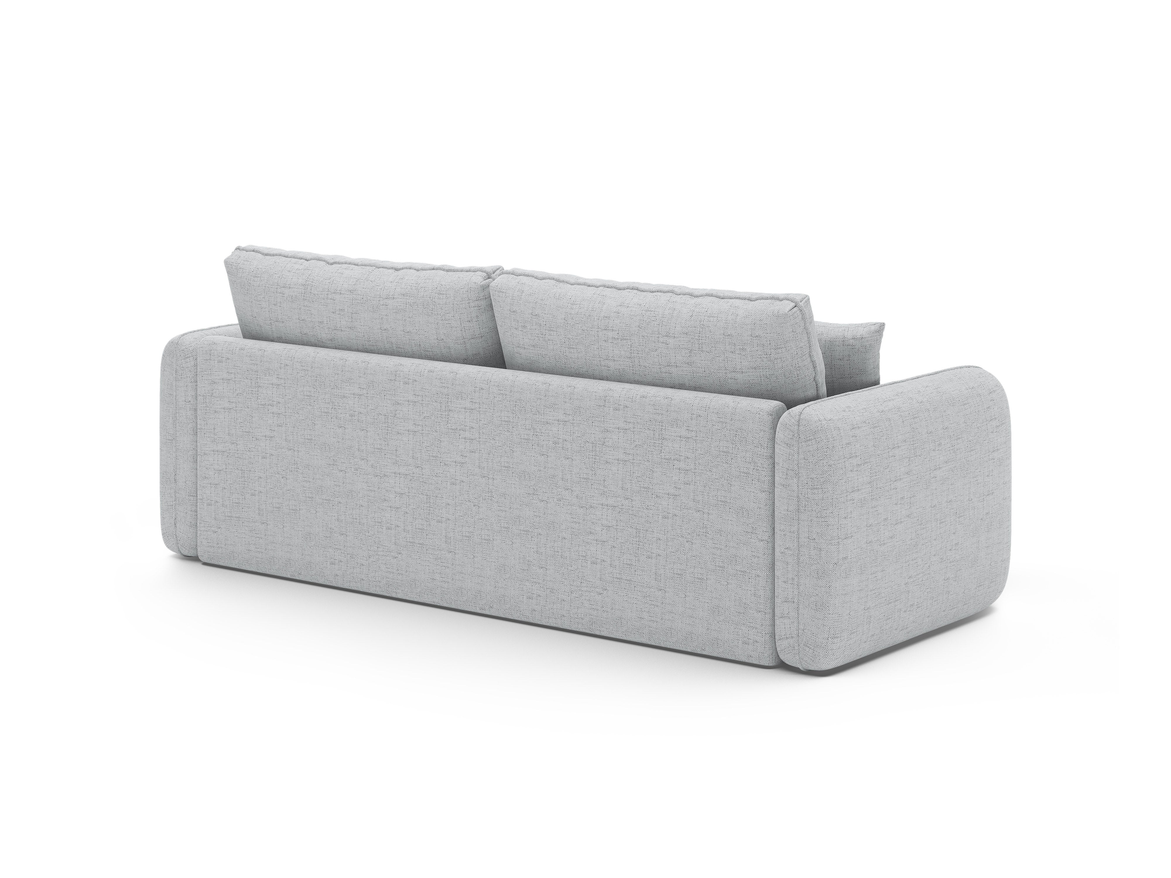 Sofa 3-osobowa z funkcją spania DORMI jasny szary
