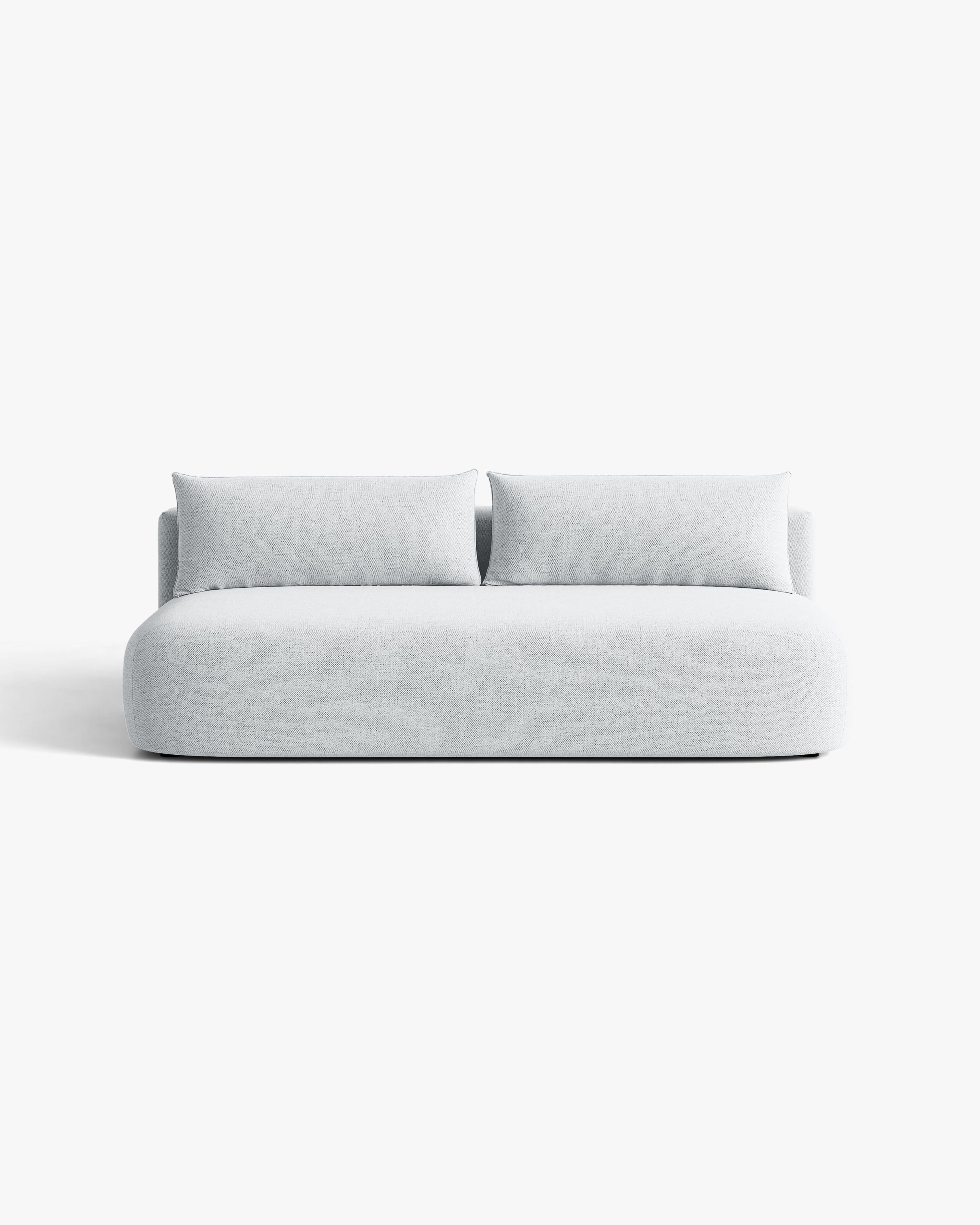 Sofa 3-osobowa z funkcją spania HENA jasnoszary