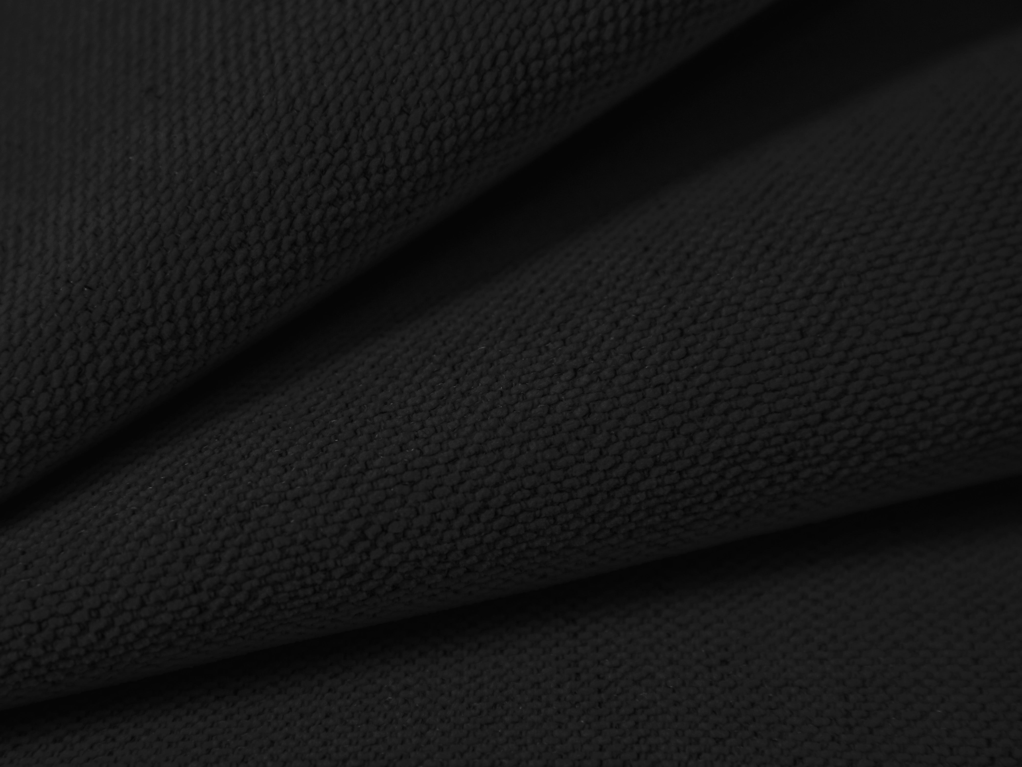 Sofa 3-osobowa z funkcją spania VICTOR czarny szenil