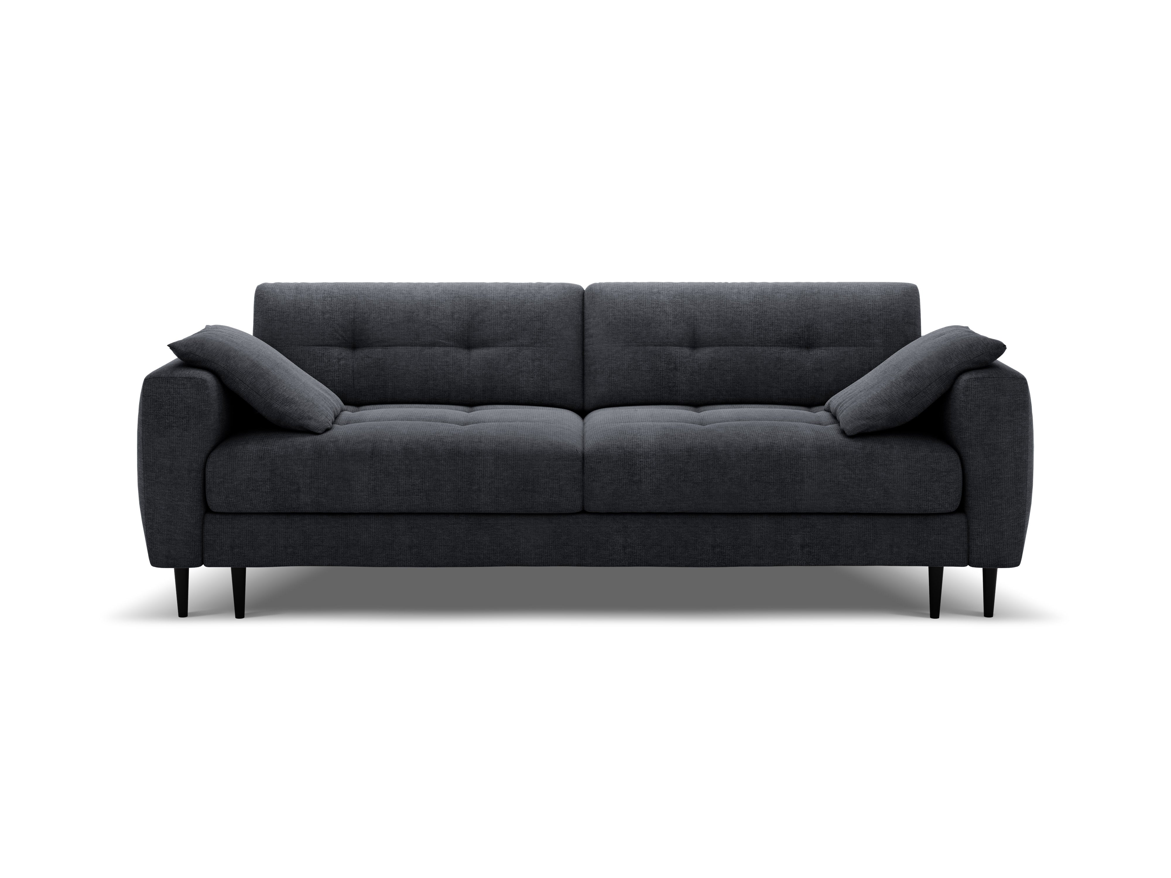 Sofa 3-osobowa z funkcją spania BEMY ciemny niebieski