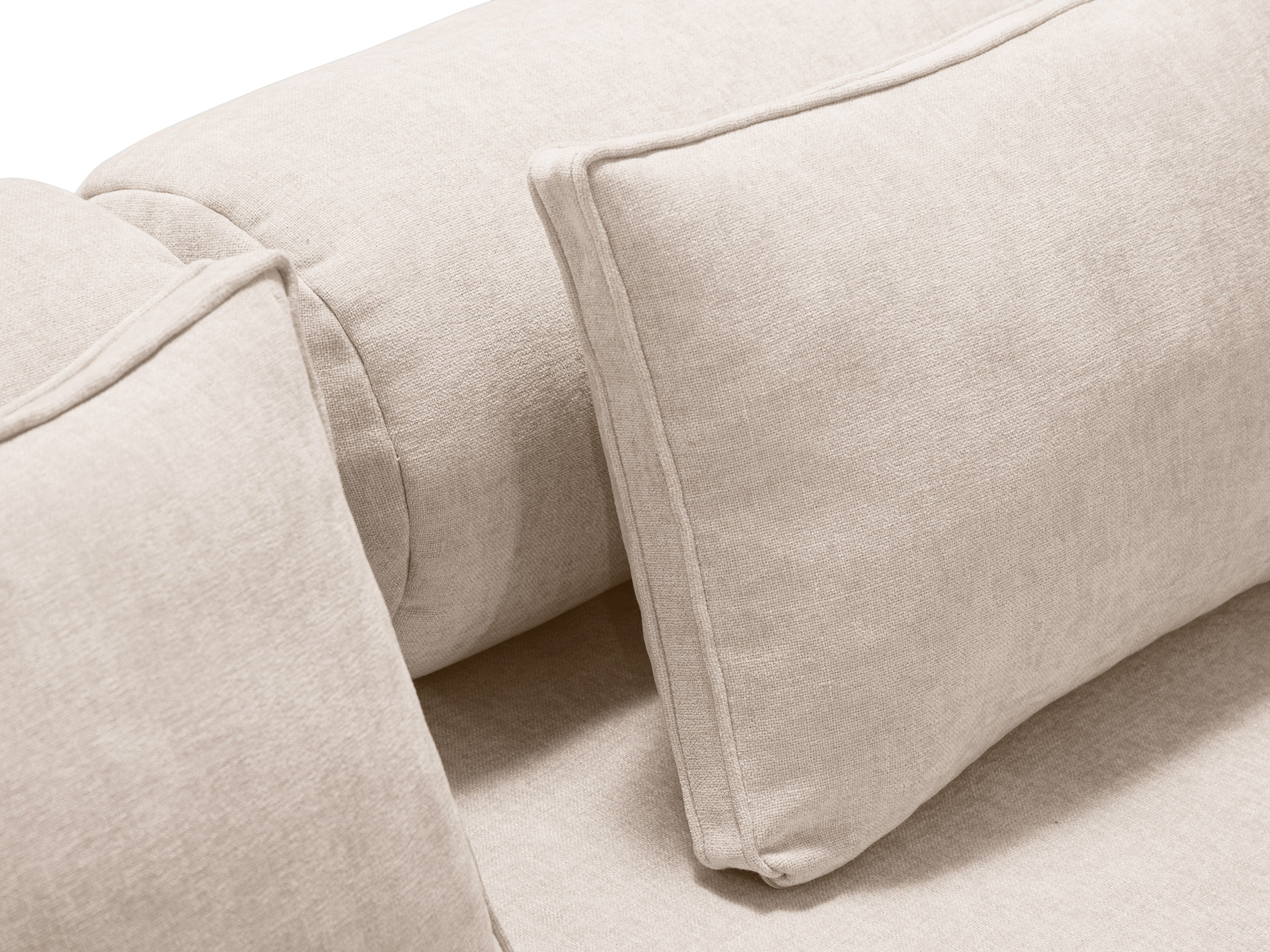 3-Seater Sofa with Sleeping Function DREAMY Beige