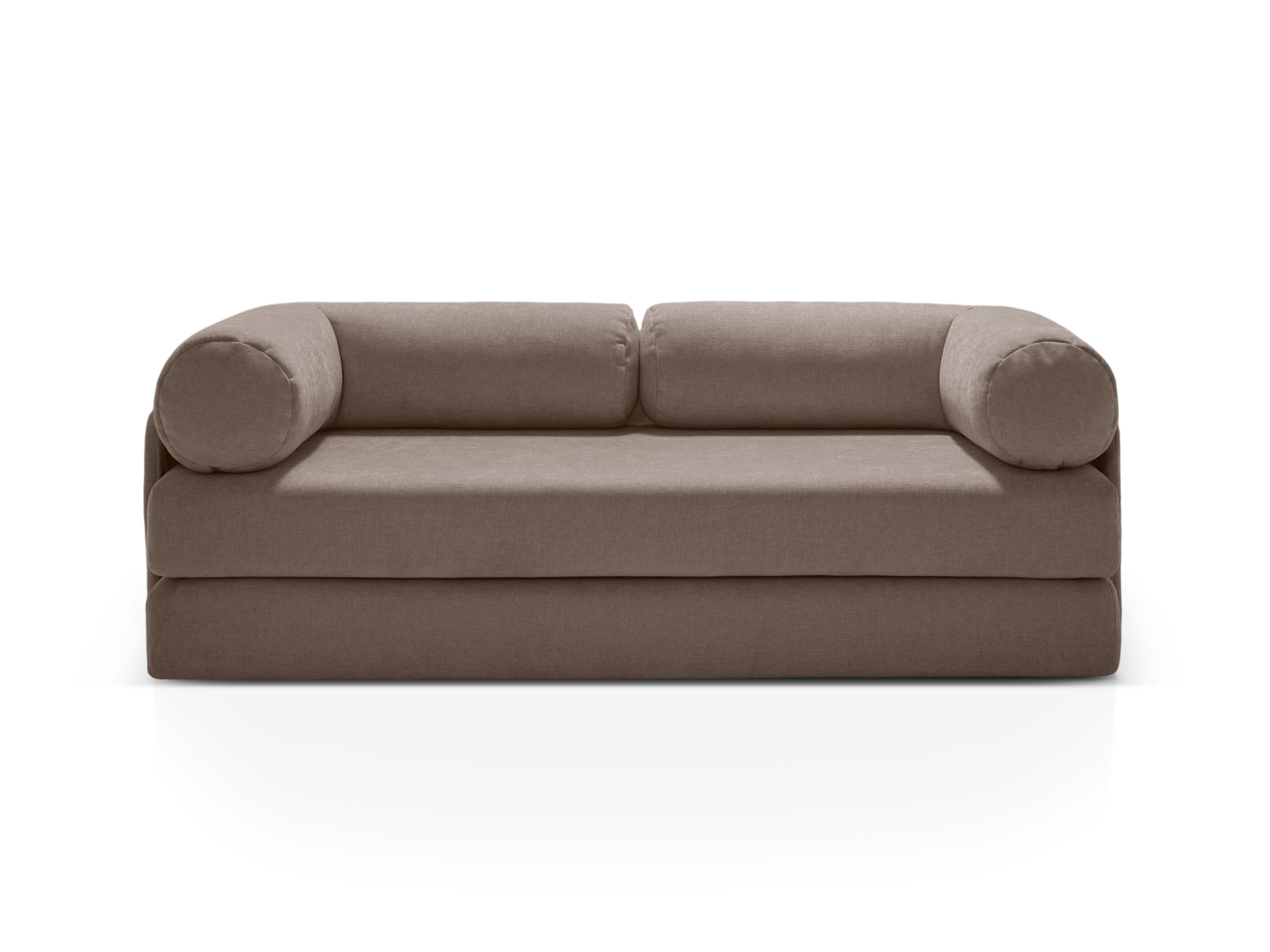 Sofa 3-Sitzer mit Schlaffunktion DREAMY cappuccino