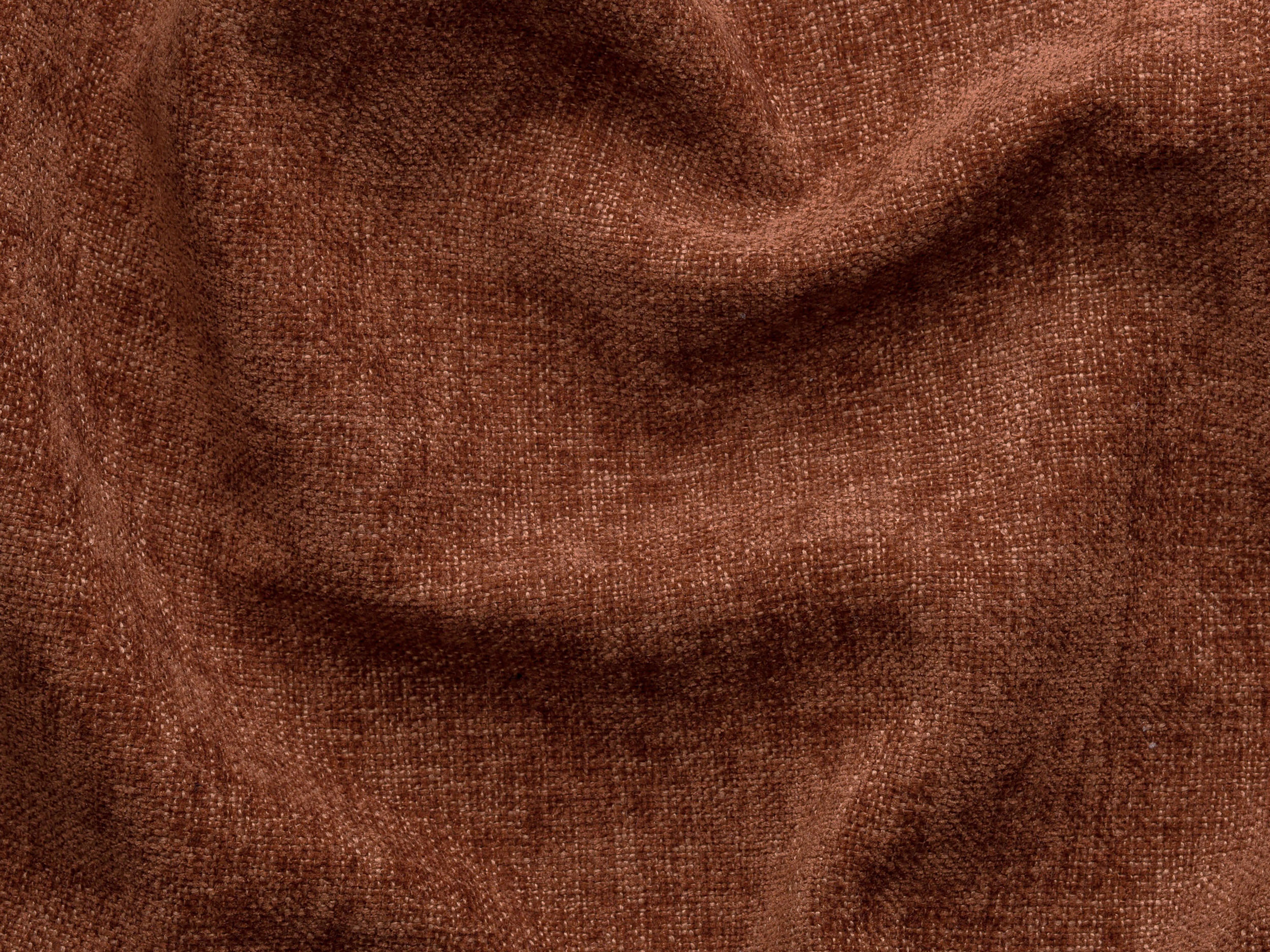 Sofa 3-sitzig mit Schlaffunktion DREAMY ziegelrot
