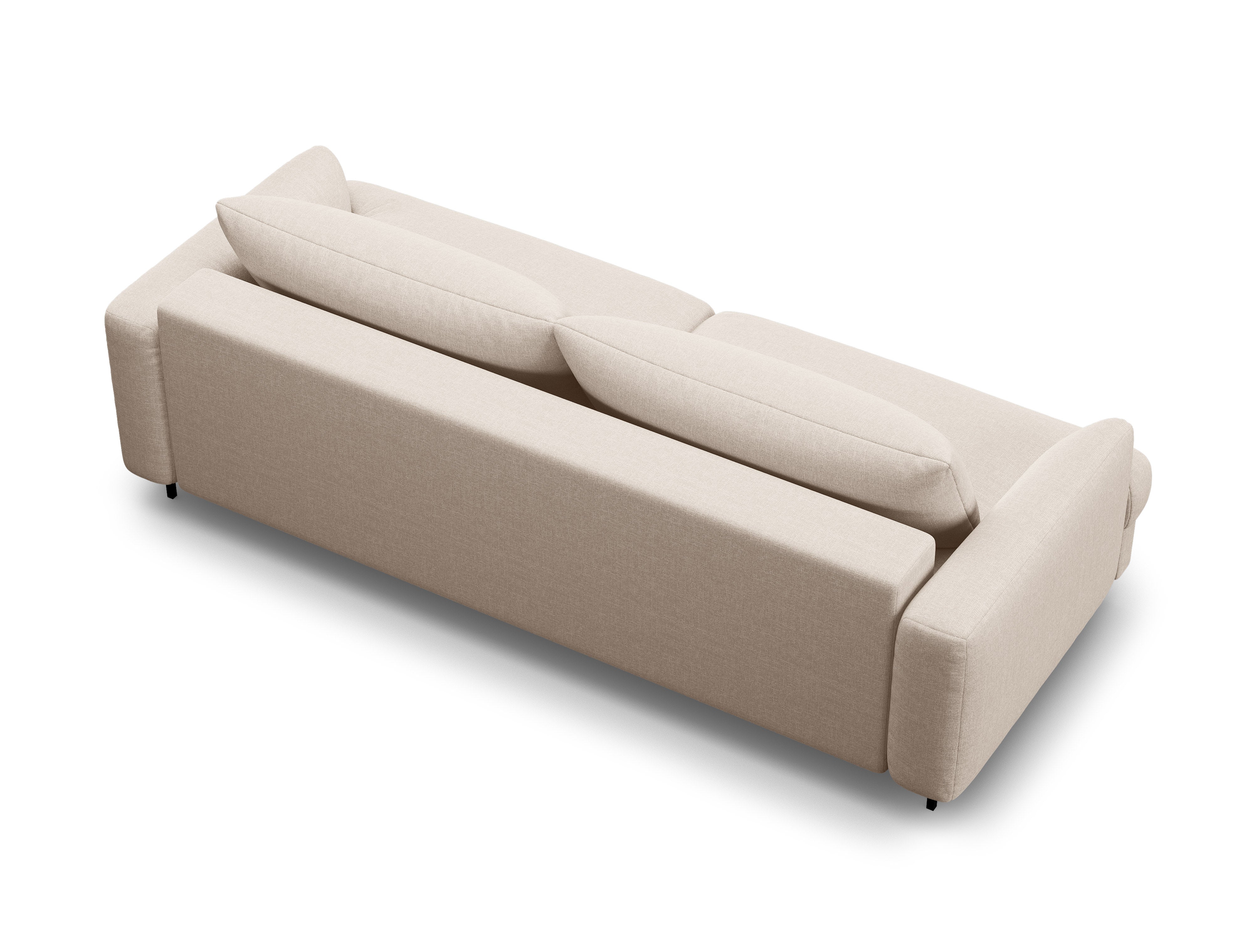 Sofa 3-osobowa z funkcją spania NAOMI beżowy