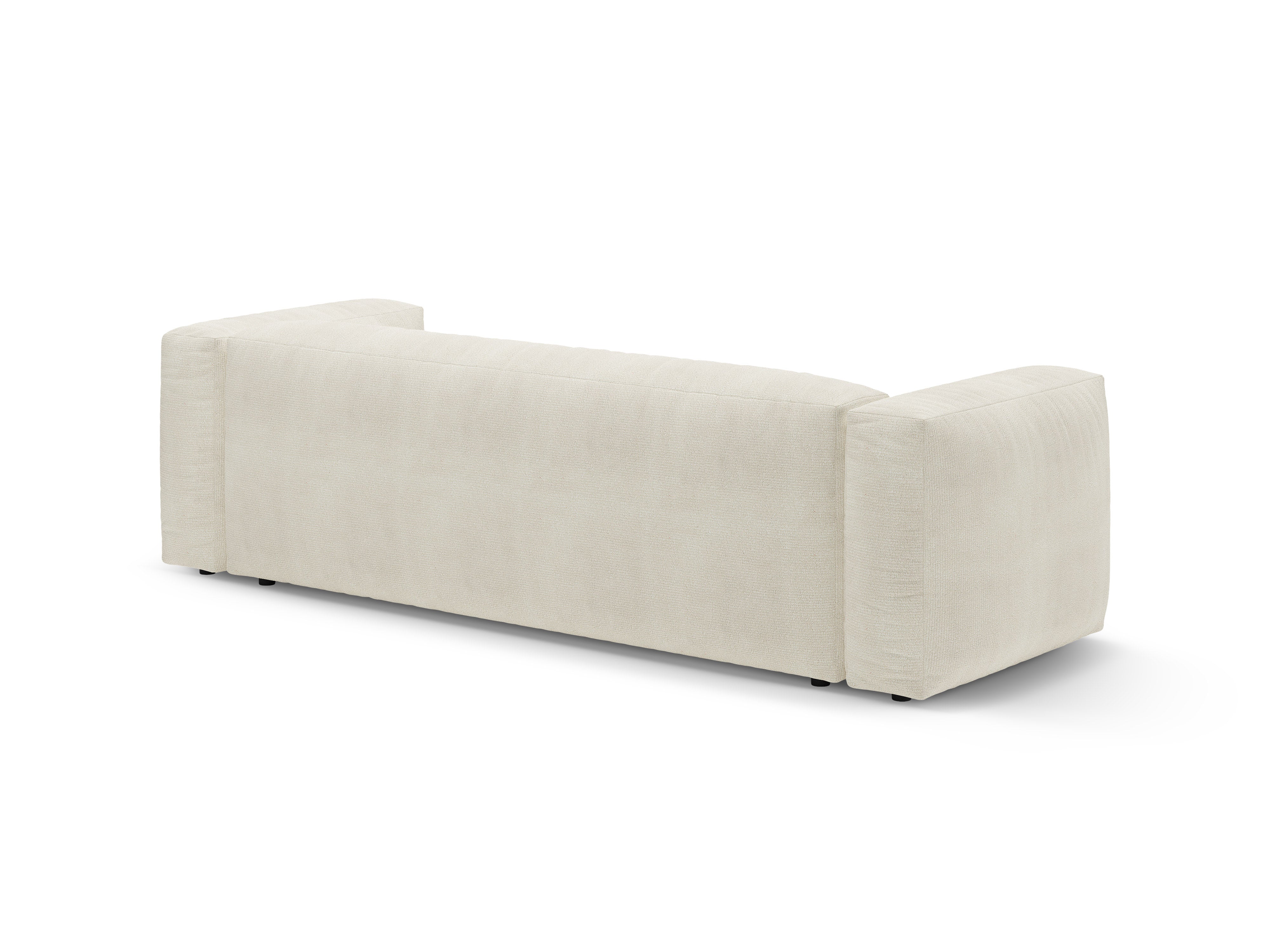 3-Seater Sofa with Sleeping Function MARTINA Ivory Boucle
