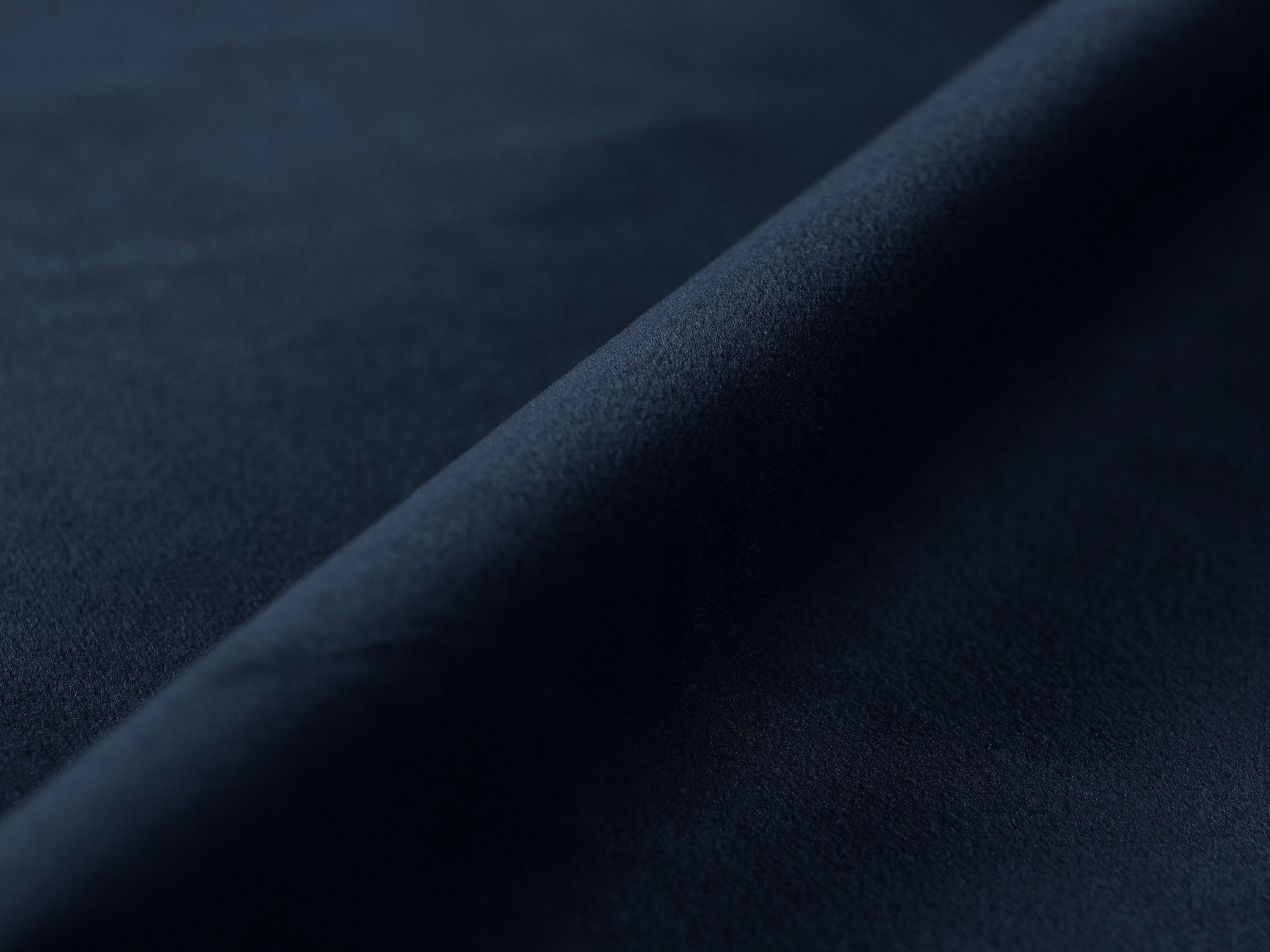 Sofa aksamitna 3-osobowa z funkcją spania VICTOR granatowy