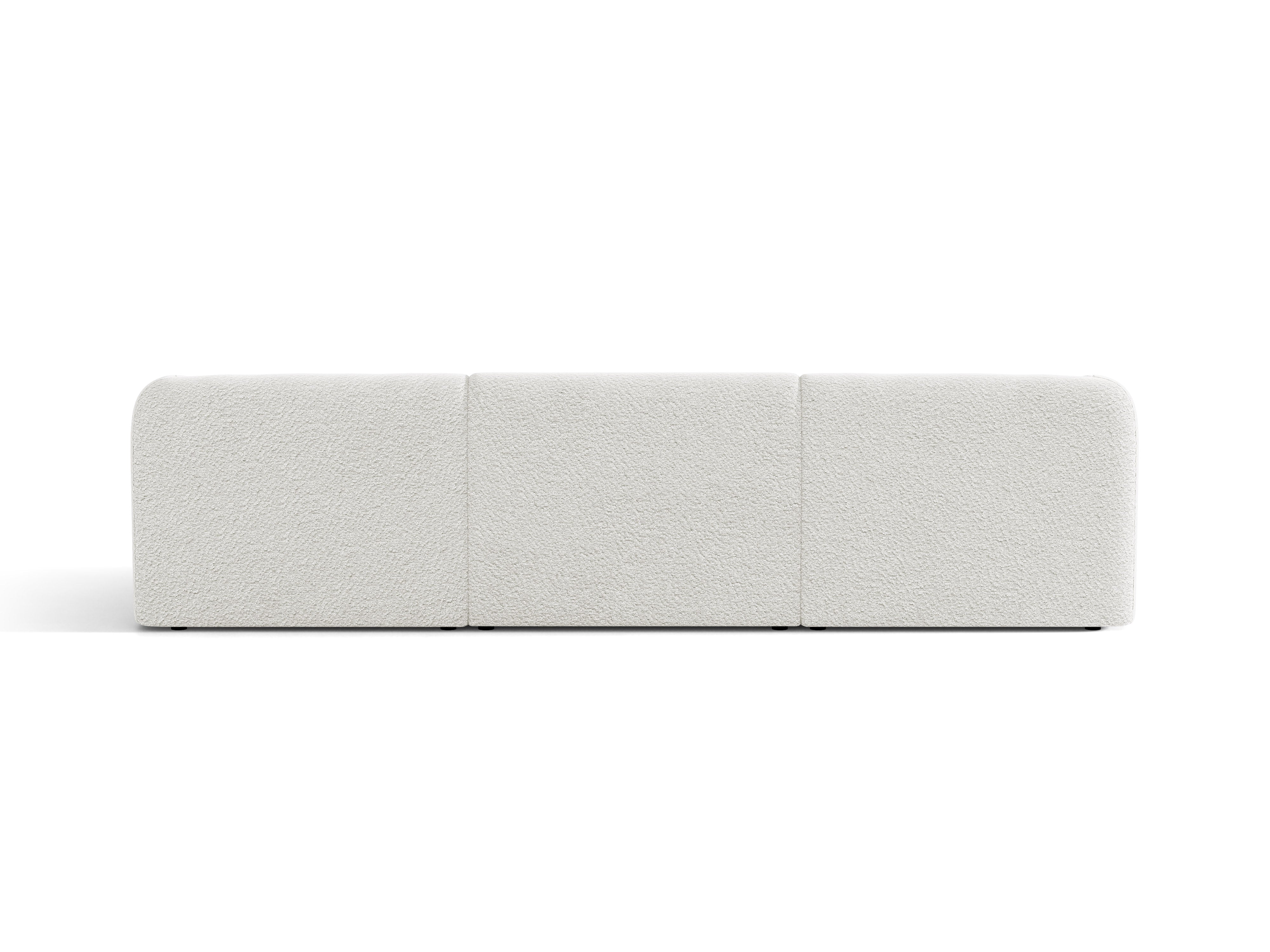Sofa 3-osobowa MILEY biały boucle