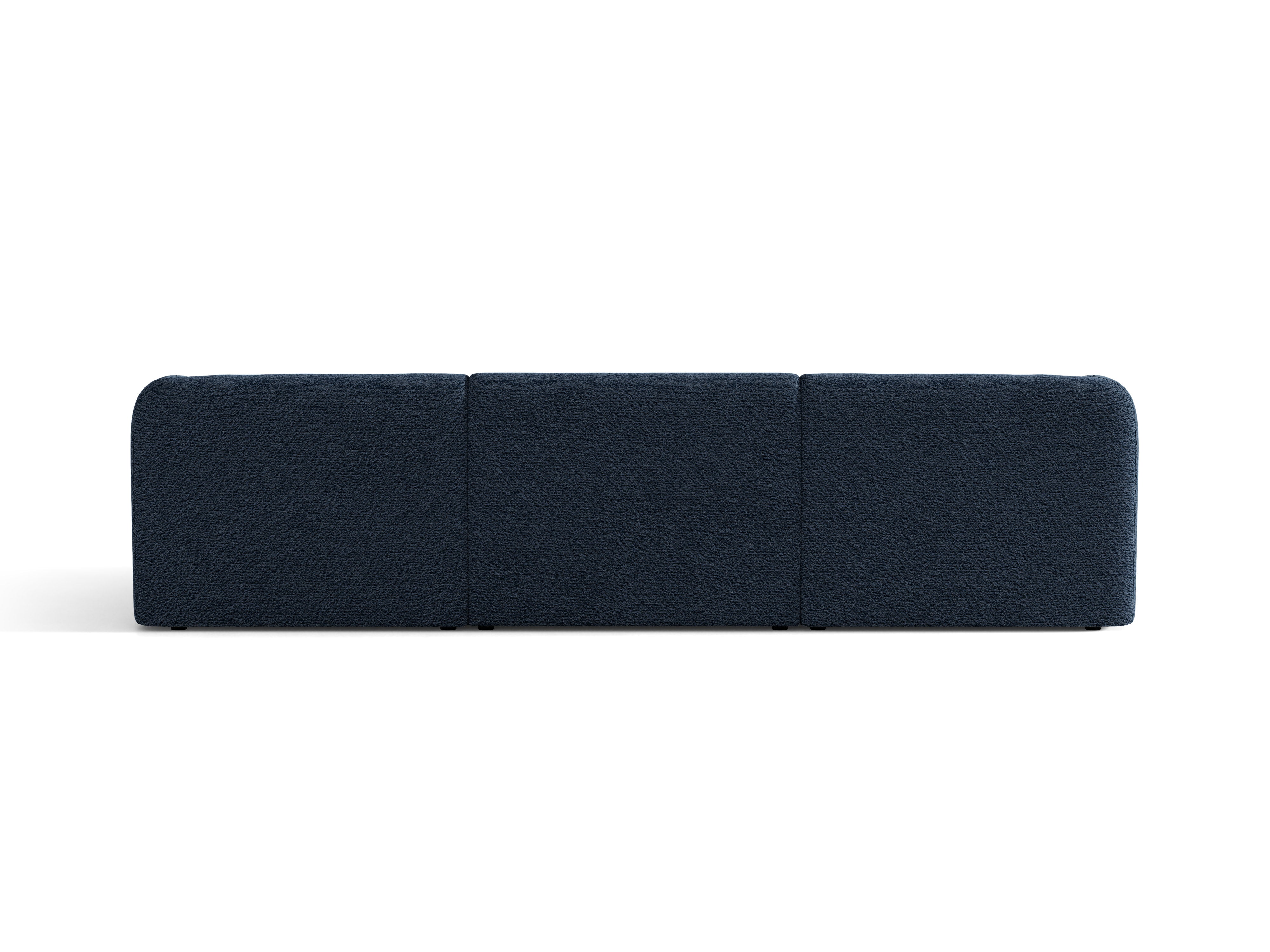 Sofa 3-osobowa MILEY ciemnoniebieski boucle
